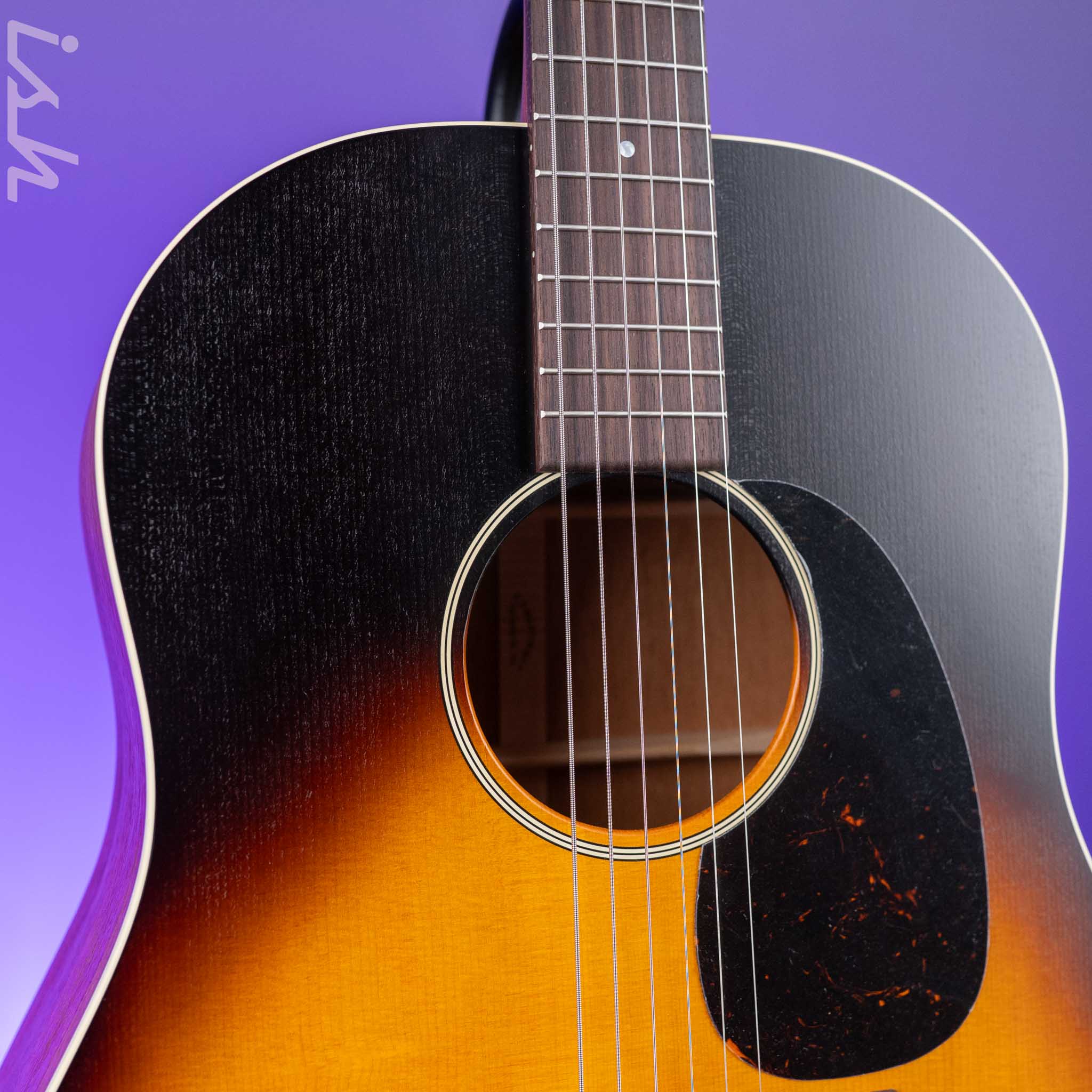 2023 Martin DSS-17 Acoustic Guitar Whiskey Sunset - Image 3