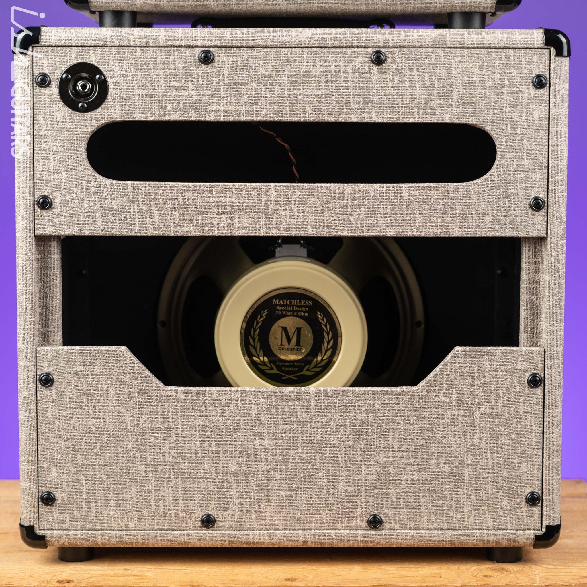 Matchless HC-15 Amplifier Head & ESS 1x12 Cabinet Fawn - Image 7