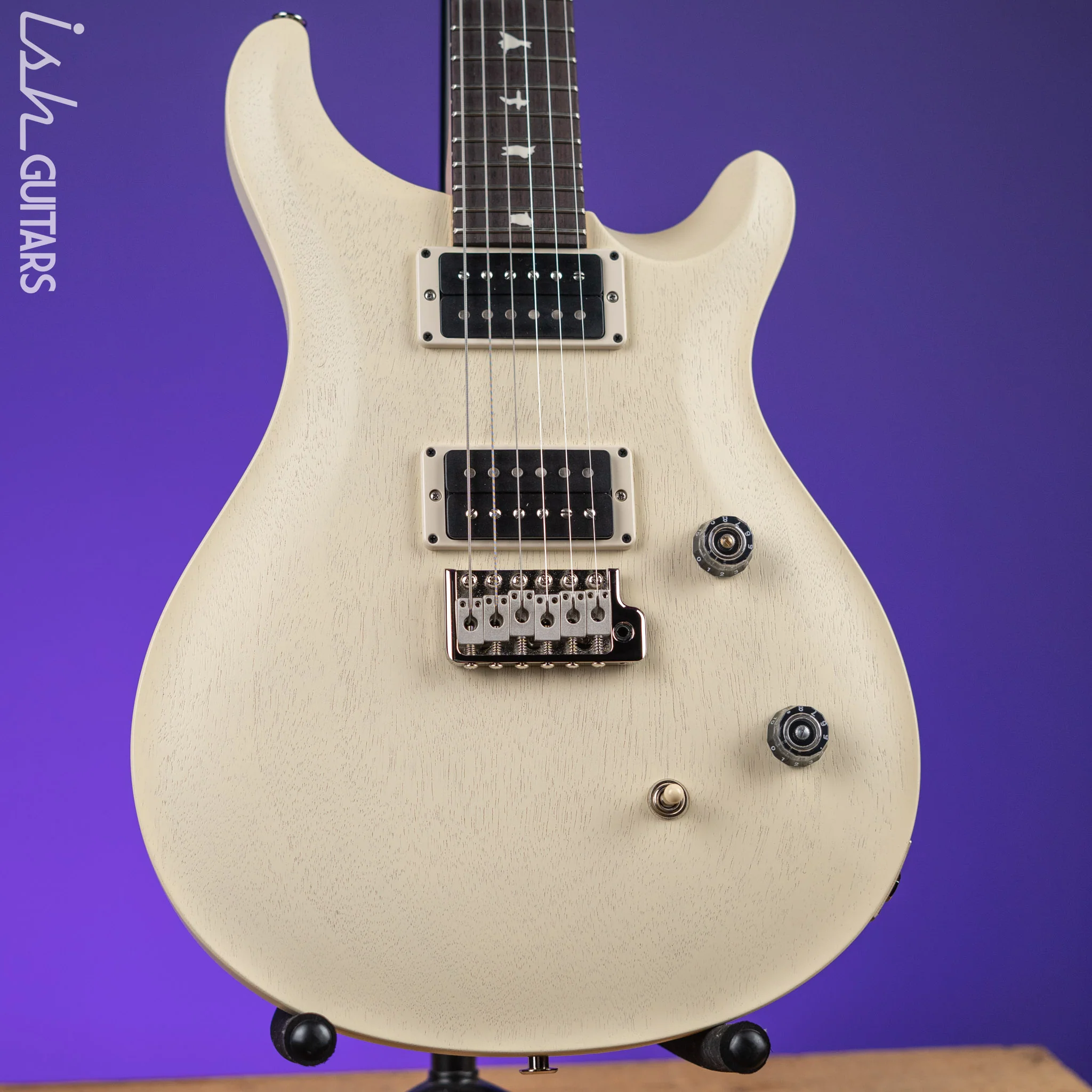PRS CE 24 Standard Satin Nitro Electric Guitar Antique White