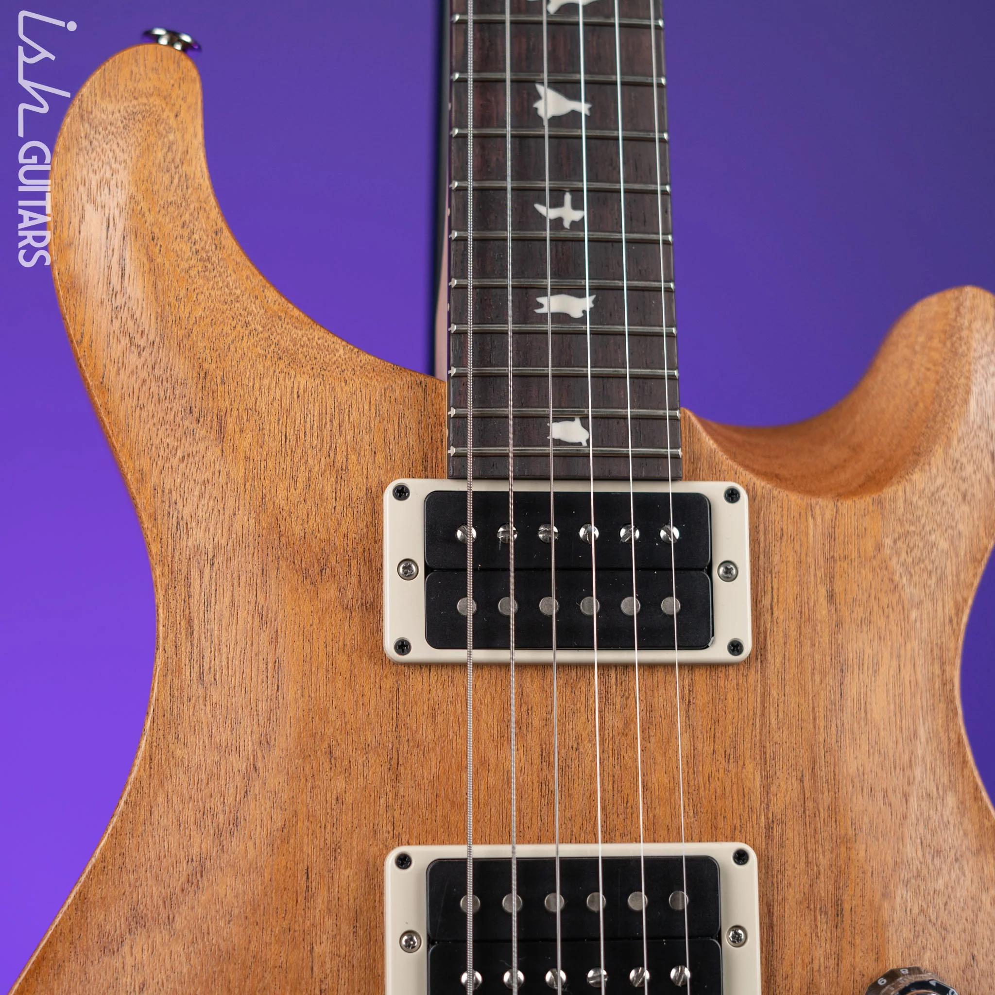 PRS CE 24 Standard Satin Nitro Electric Guitar Natural - Image 4