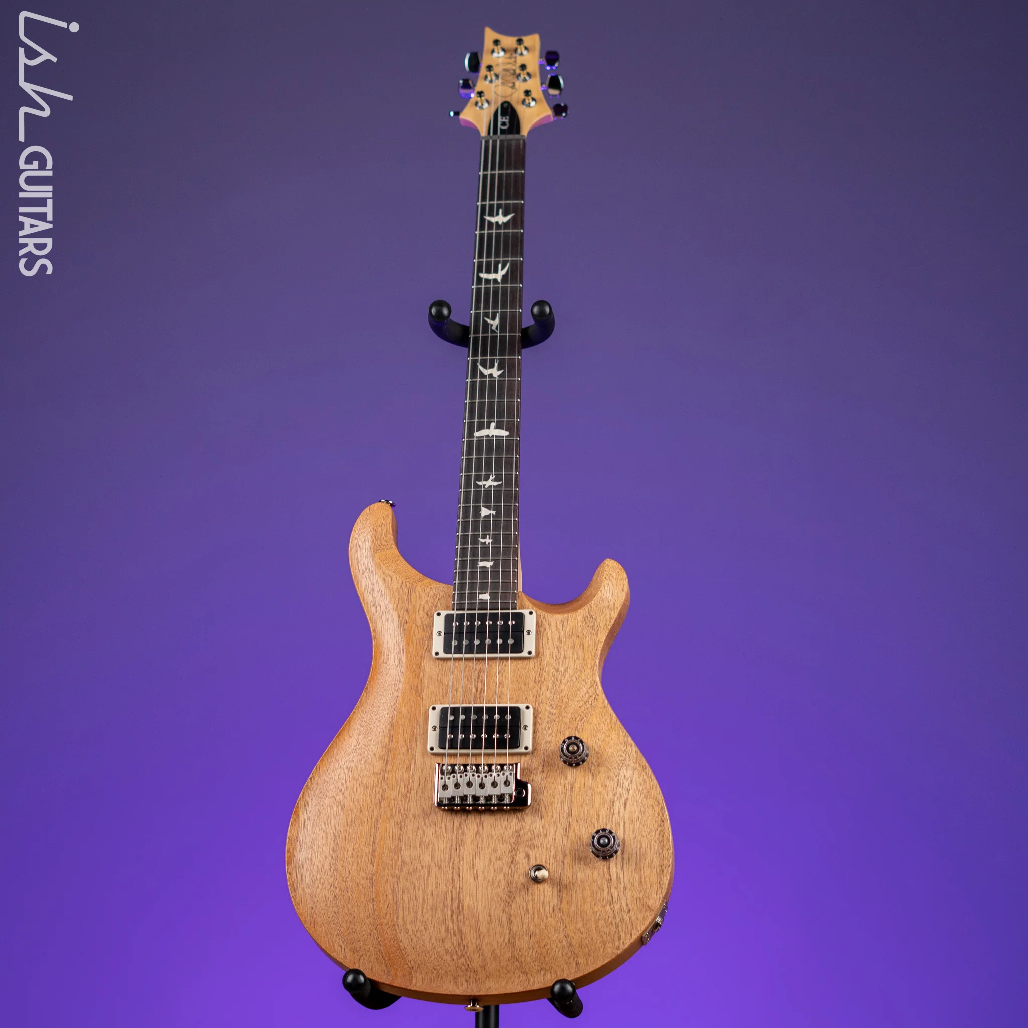 PRS CE 24 Standard Satin Nitro Electric Guitar Natural - Image 2