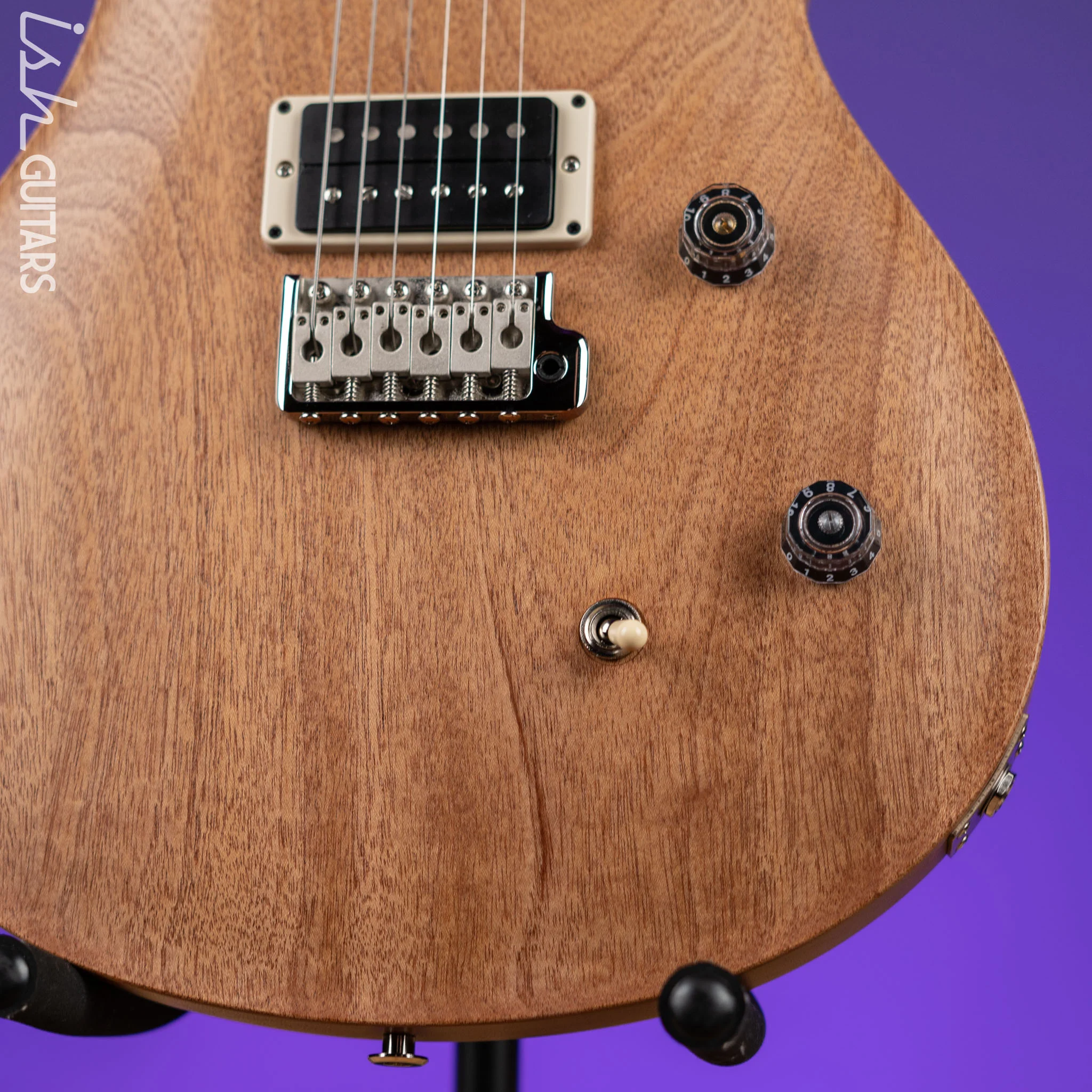 PRS CE 24 Standard Satin Nitro Electric Guitar Natural - Image 4