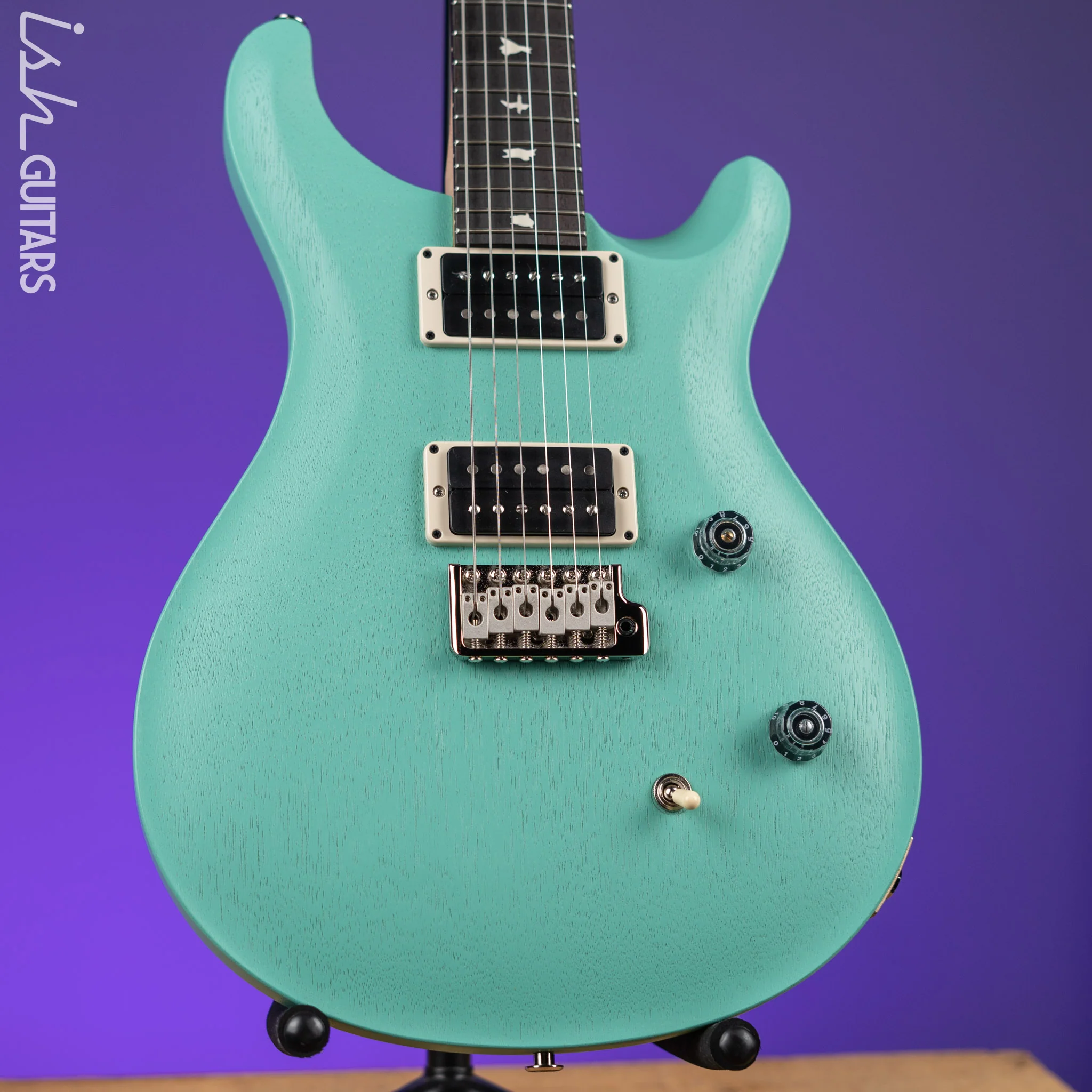 PRS CE 24 Standard Satin Nitro Electric Guitar Seafoam Green