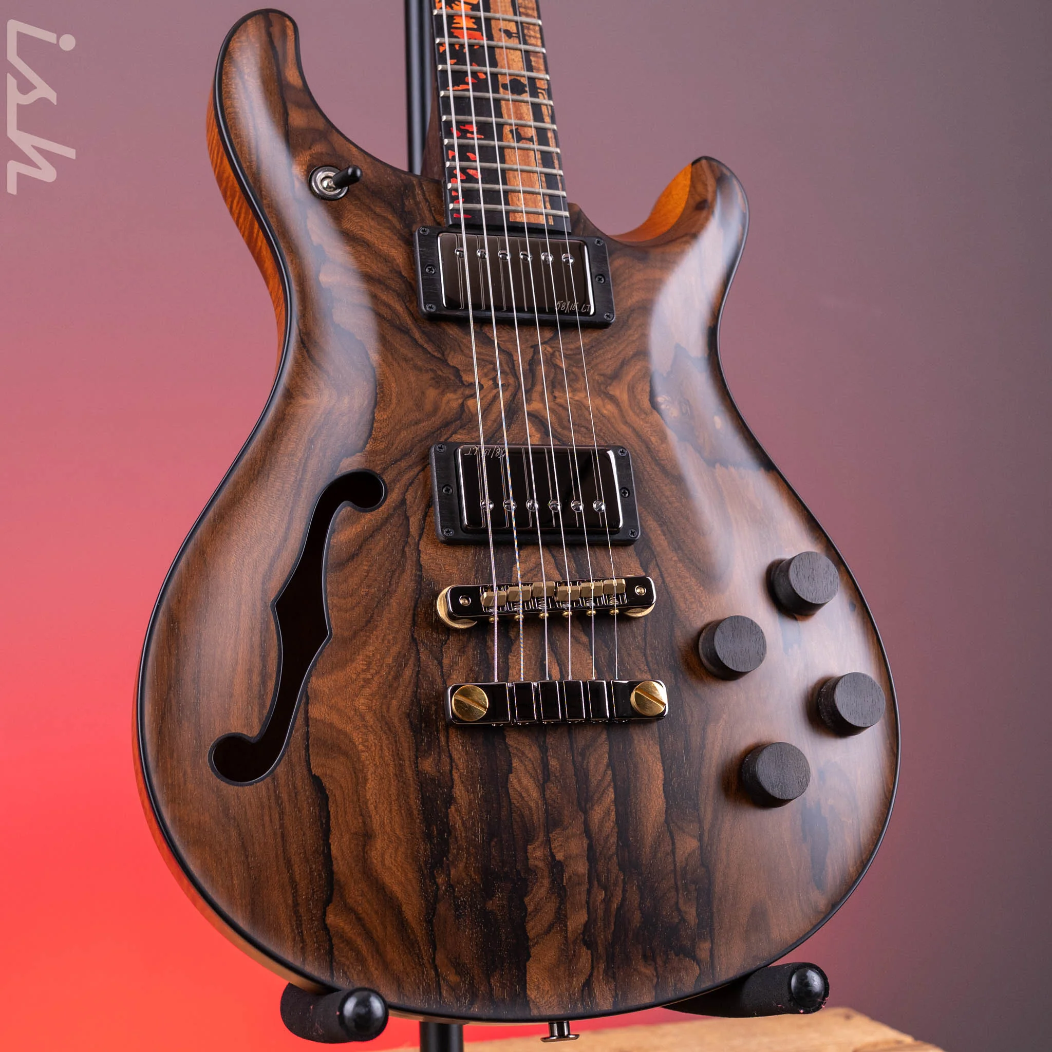 2023 PRS Employee Guitar McCarty 594 Semi-hollow Ziricote - Image 2