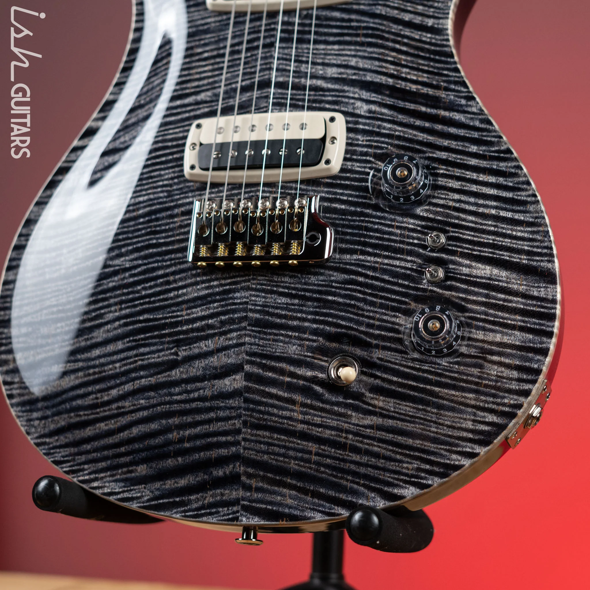 PRS Private Stock John McLaughlin Ltd. Signature Charcoal Pheonix - Image 4