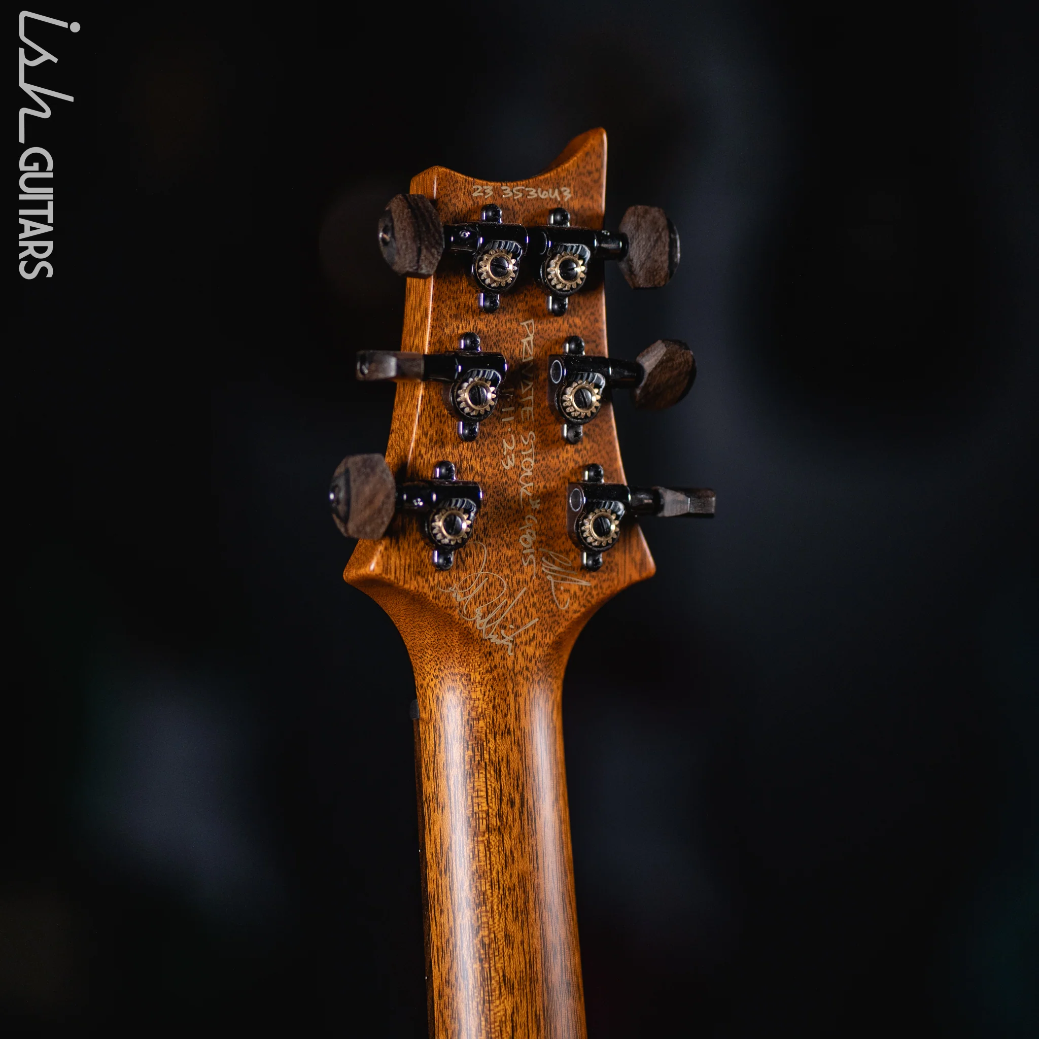 PRS Private Stock Custom 24 'Sculpture' Natural Ziricote Chesapeake Bay Inlays - Image 12