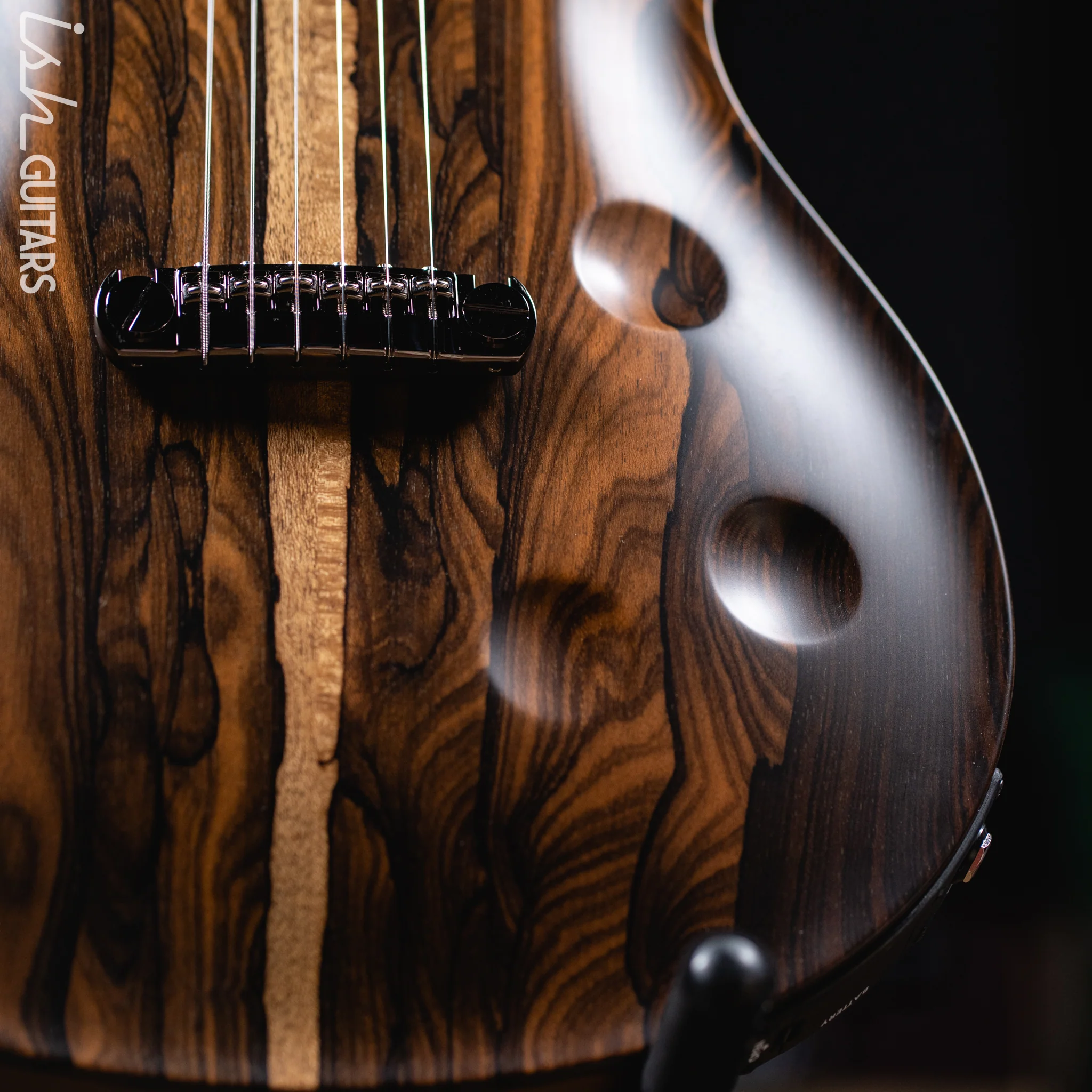 PRS Private Stock Custom 24 'Sculpture' Natural Ziricote Chesapeake Bay Inlays - Image 5