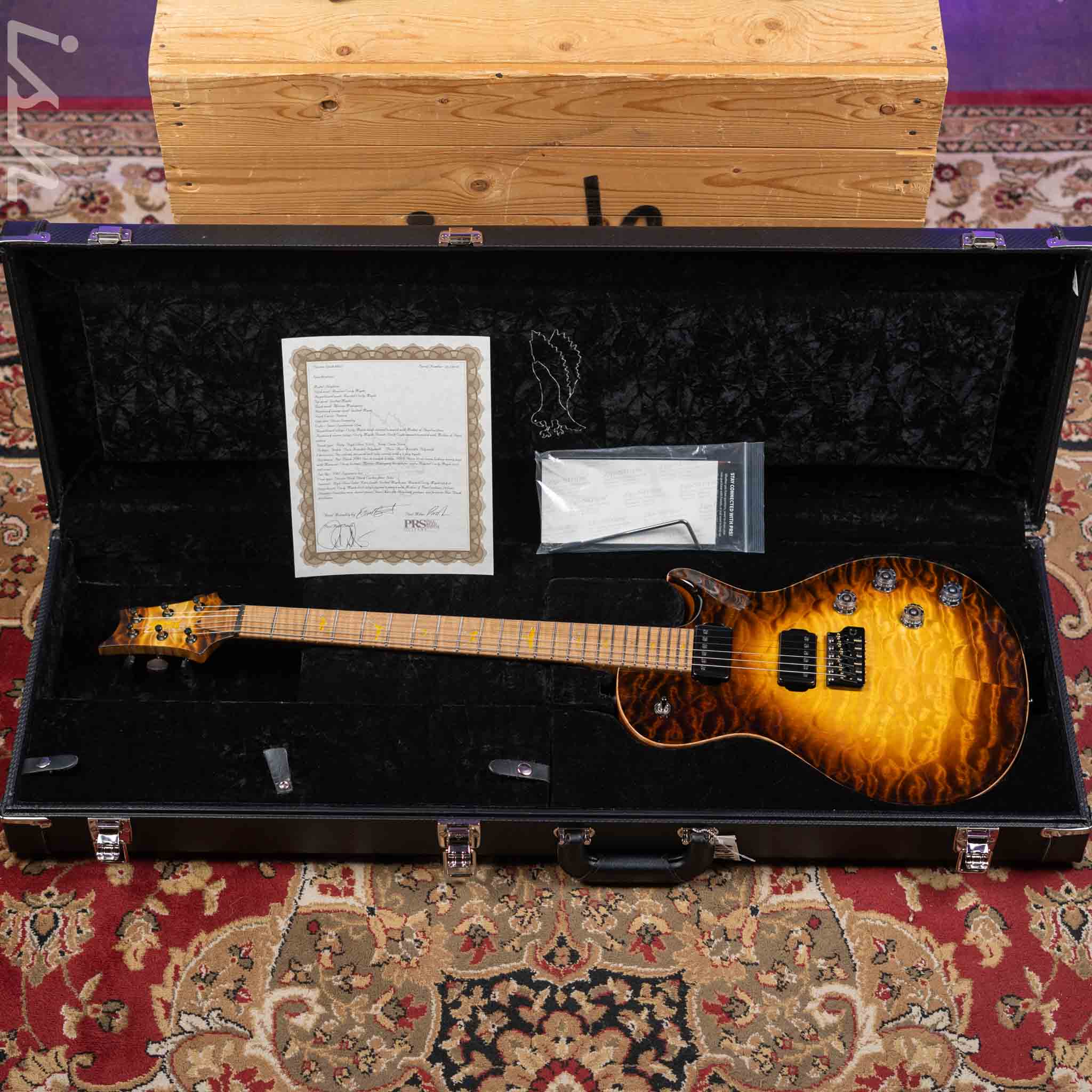 2023 PRS Private Stock Singlecut Sandstorm Glow - Image 18