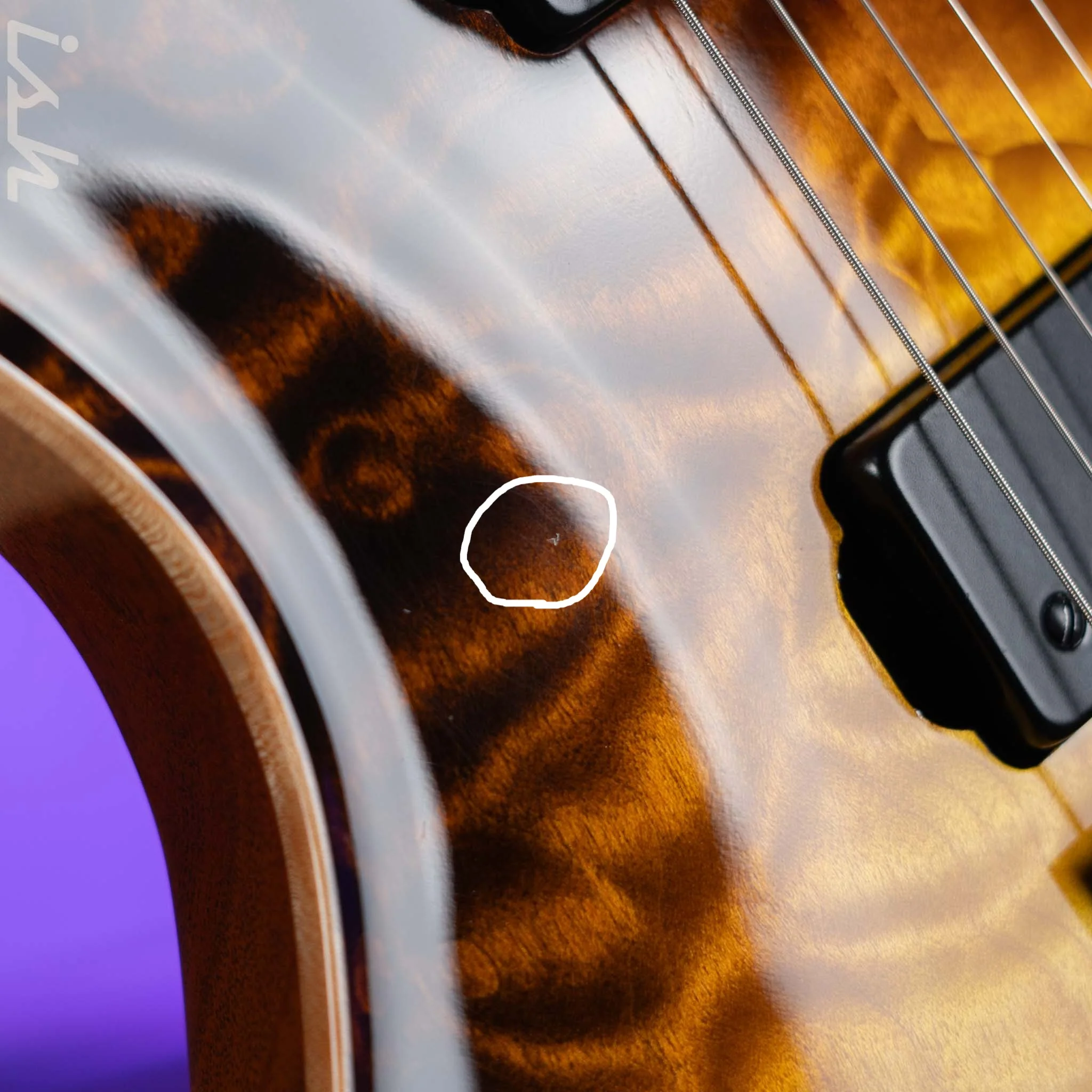 2023 PRS Private Stock Singlecut Sandstorm Glow - Image 7