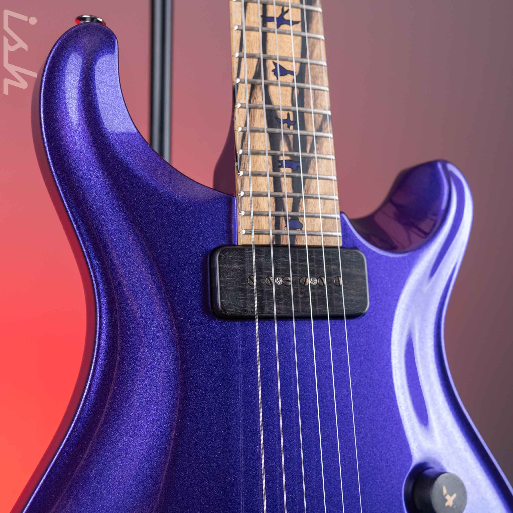 PRS Private Stock Custom 24 Purple Fire Mist with Palemoon Ebony Board - Image 3