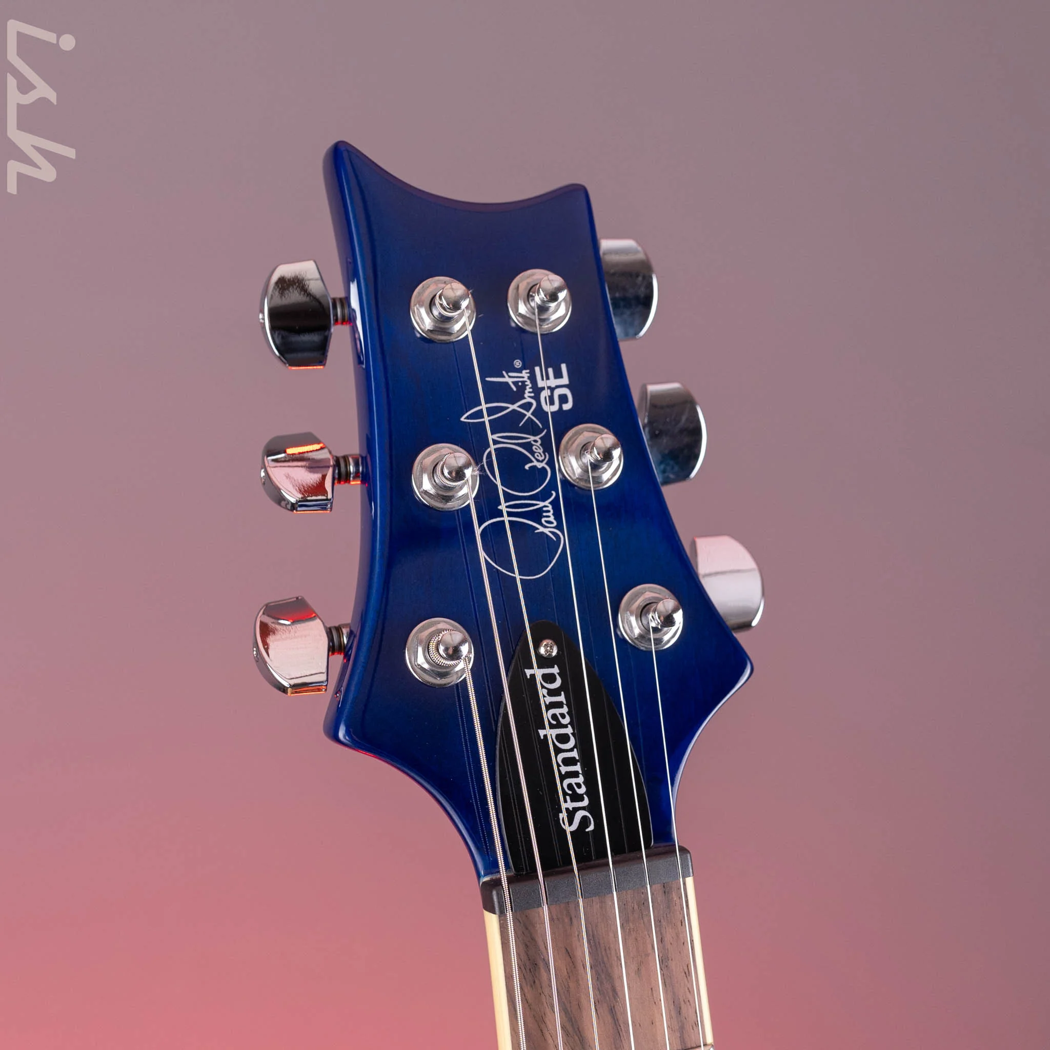 2023 PRS SE Standard 24-08 Electric Guitar Translucent Blue - Image 7