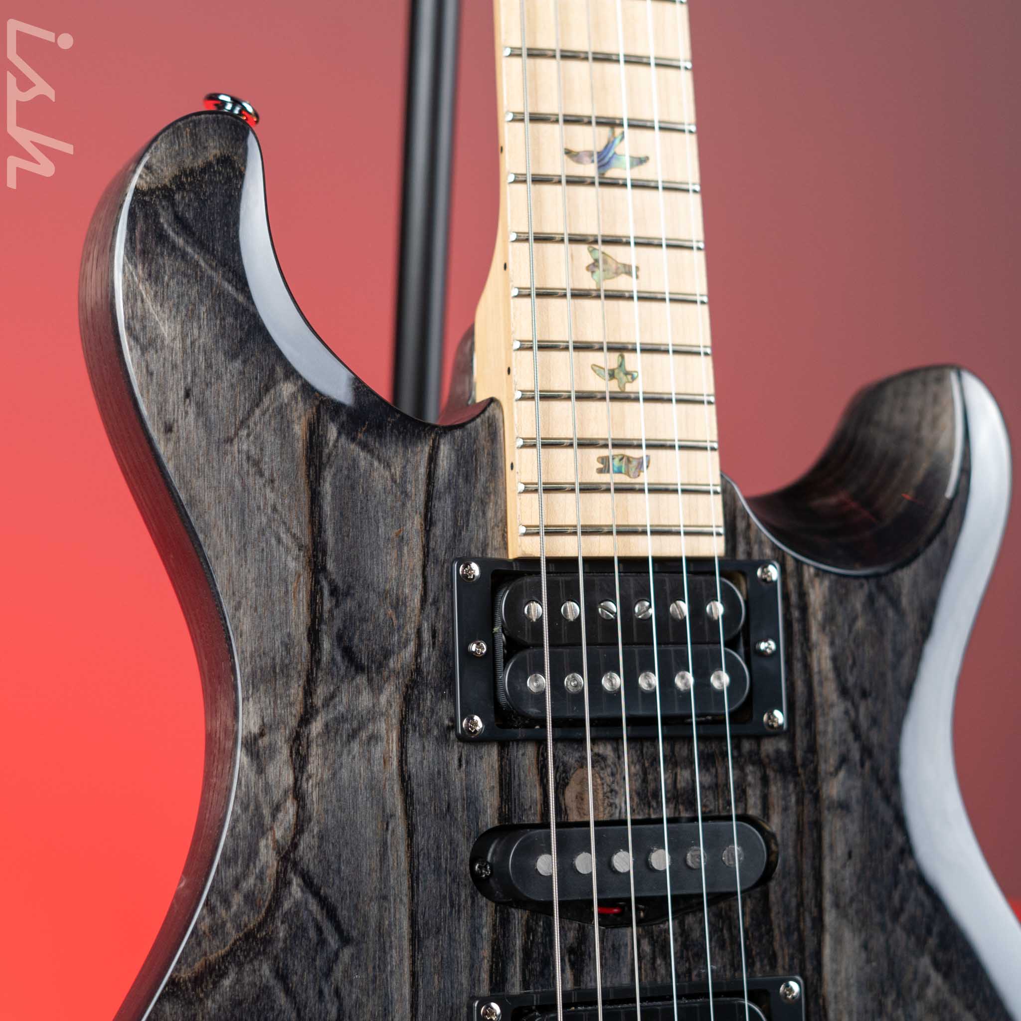 2023 PRS SE Swamp Ash Special Electric Guitar Charcoal - Image 3
