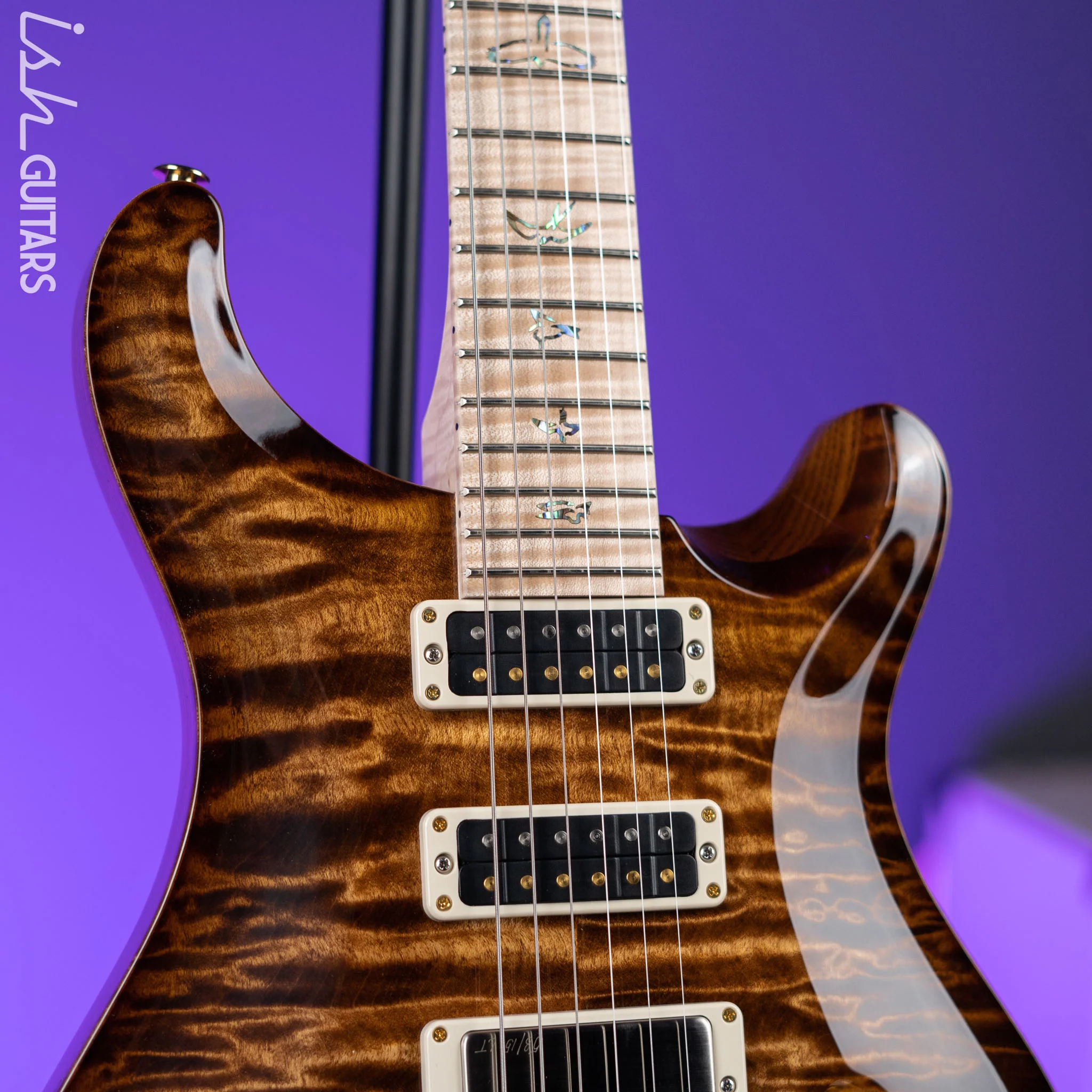 PRS Studio Wood Library 10-Top Copperhead Burst - Image 3