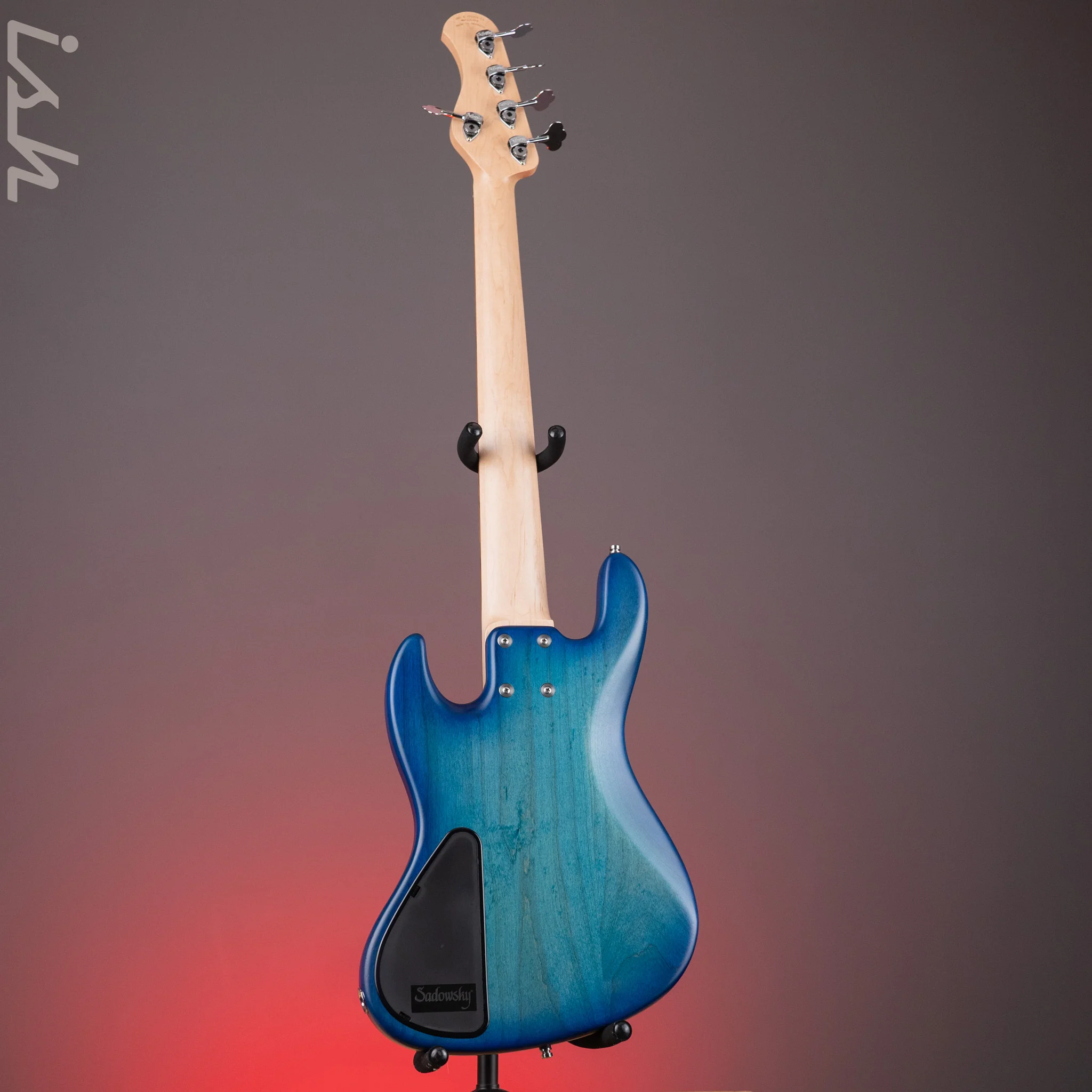 2023 Sadowsky Metroline Vintage J/J 5-String Bora Blueburst - Image 8