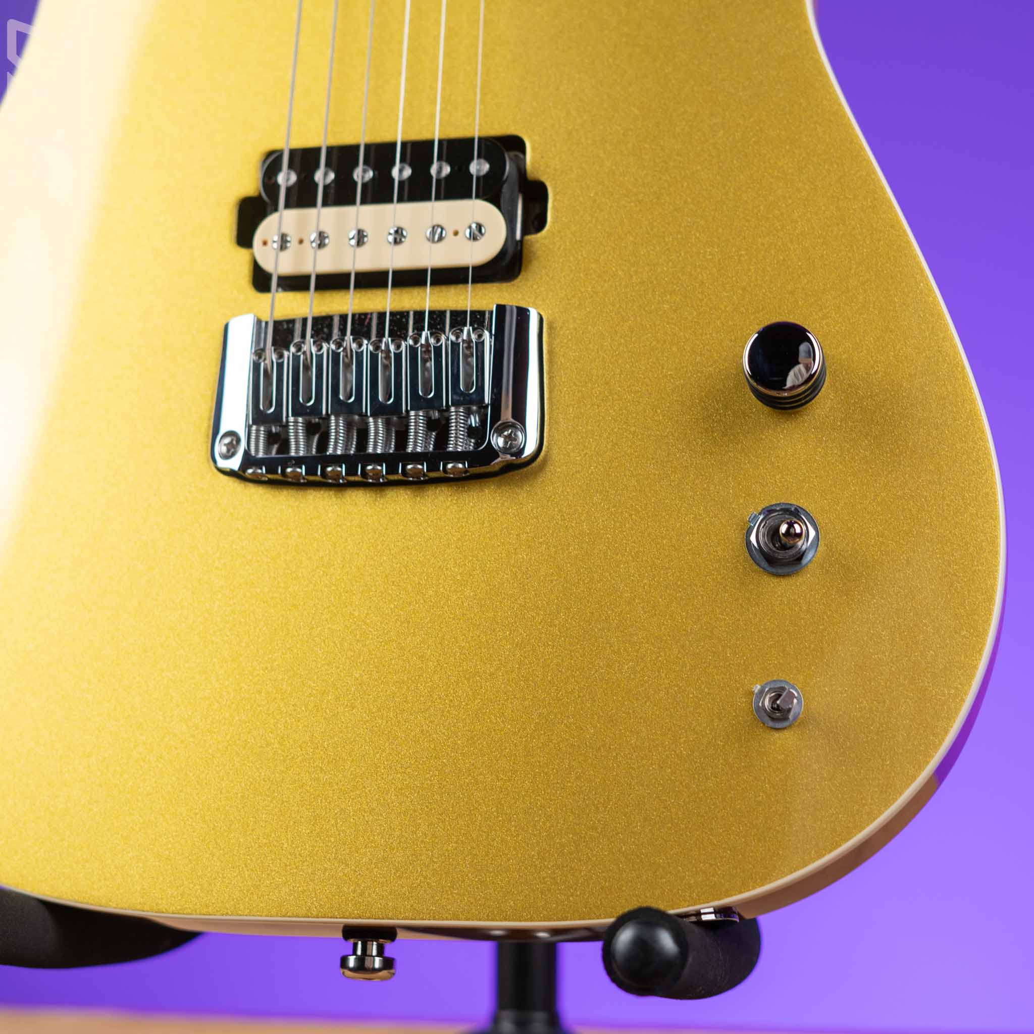 2023 Schecter USA Custom Shop KM-6 III Hybrid Keith Merrow Signature Gold Top - Image 4