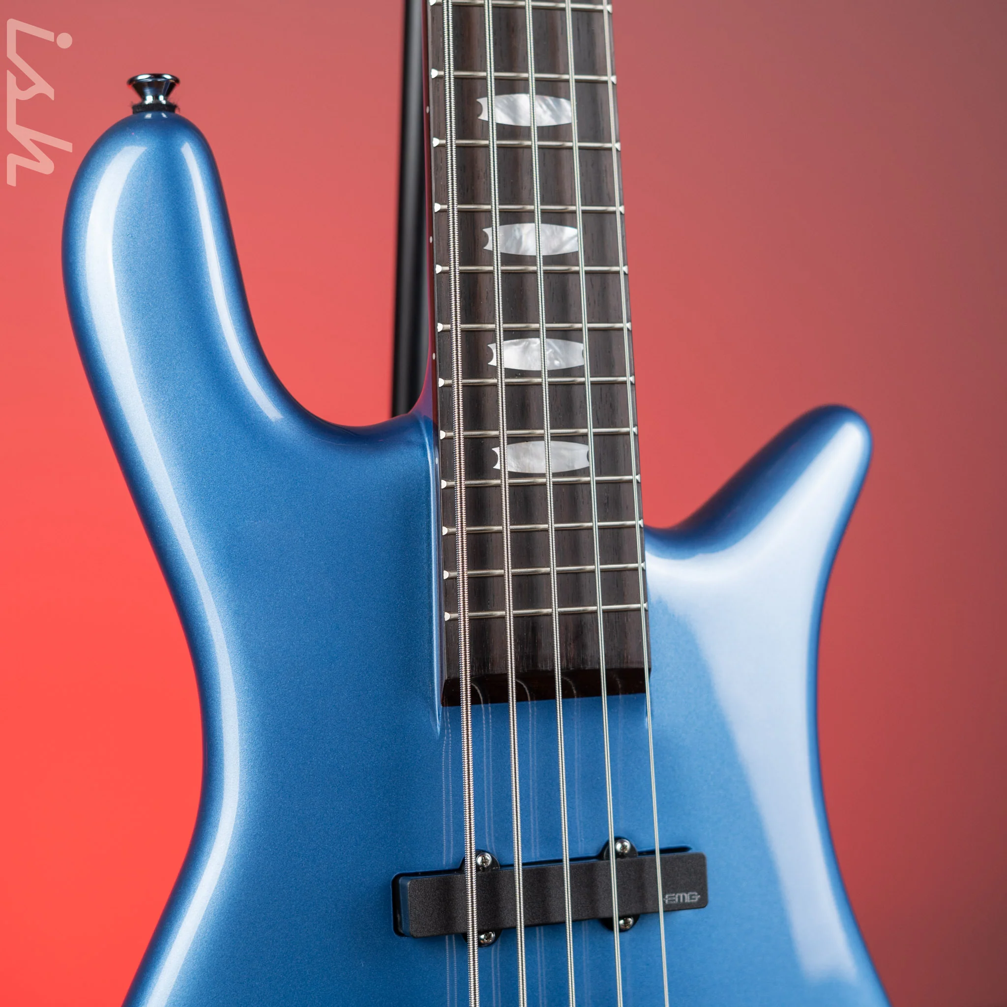 2023 Spector Euro 5 Classic Solid Metallic Blue Gloss - Image 3