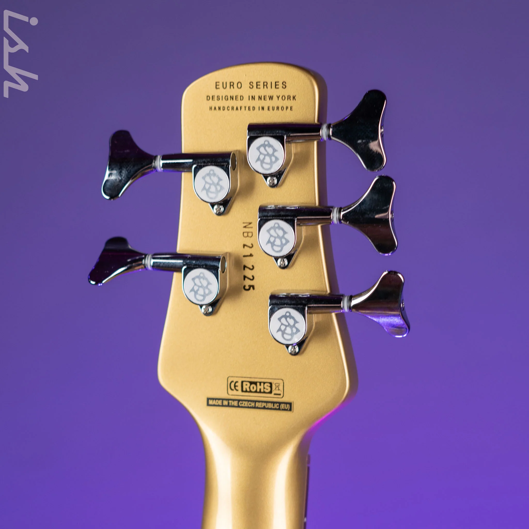 2023 Spector Euro 5 Classic Solid Metallic Gold Gloss - Image 10