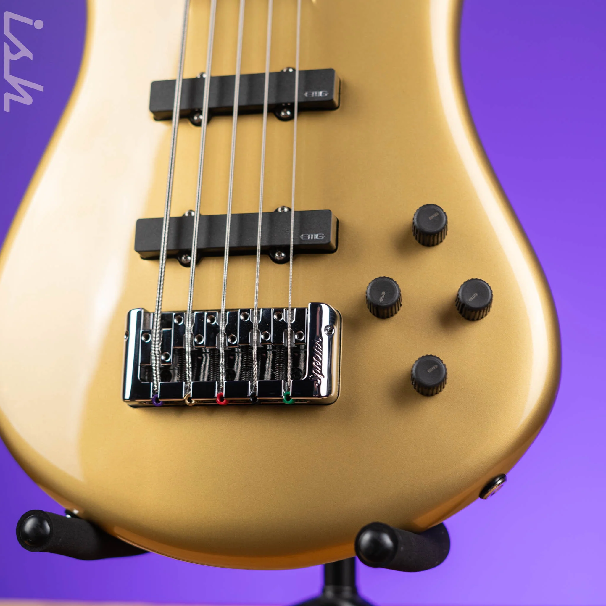 2023 Spector Euro 5 Classic Solid Metallic Gold Gloss - Image 4