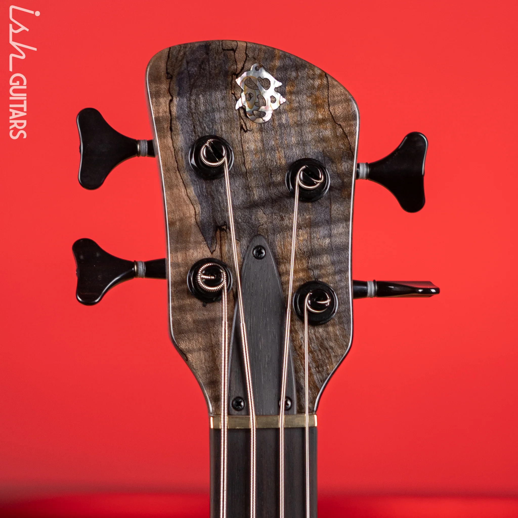 Spector NS-2 4-String Bass Fretless Natural Spalted Maple High Gloss - Image 5