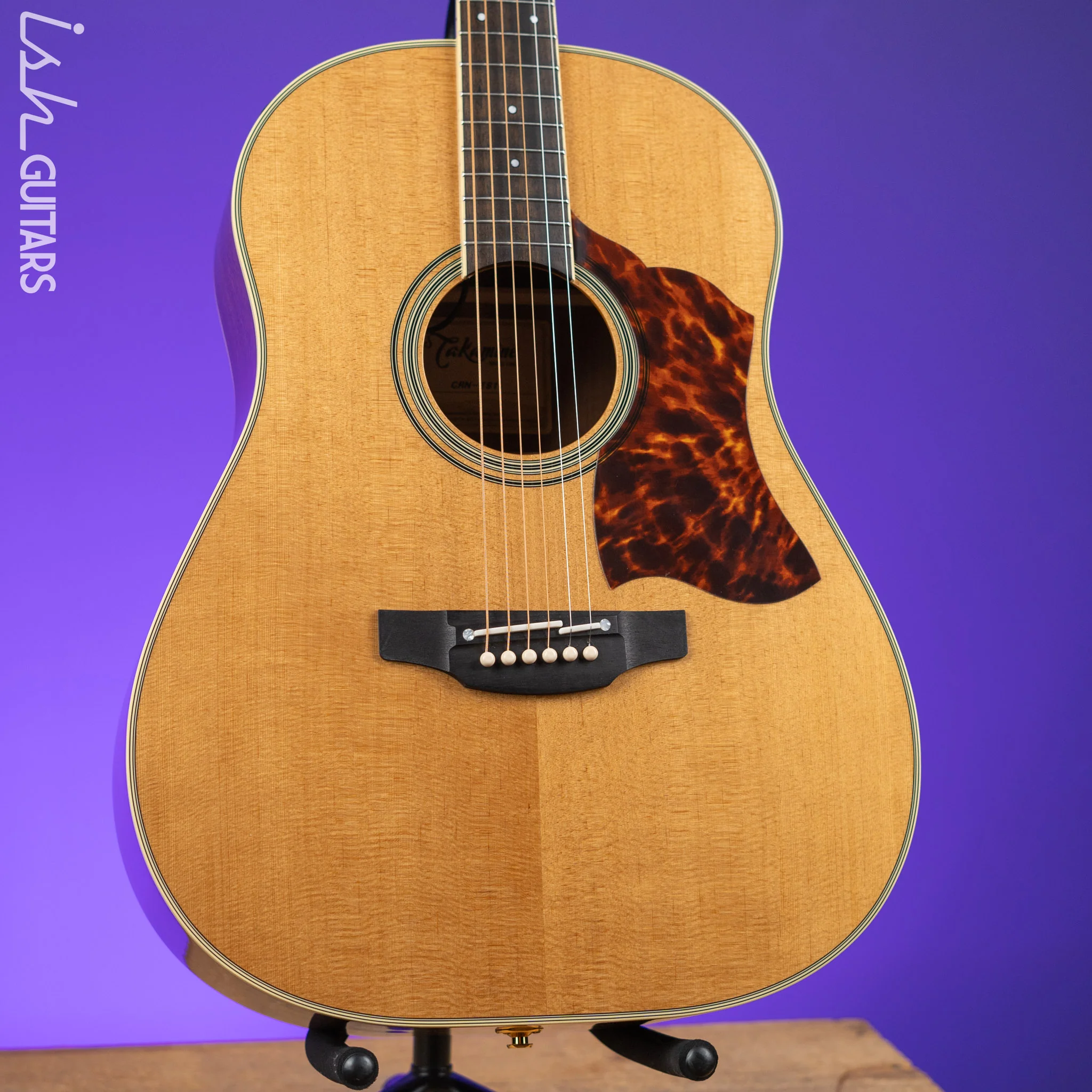 2023 Takamine CRN-TS1 Slope Shoulder Dreadnought Acoustic-Electric Guitar Natural