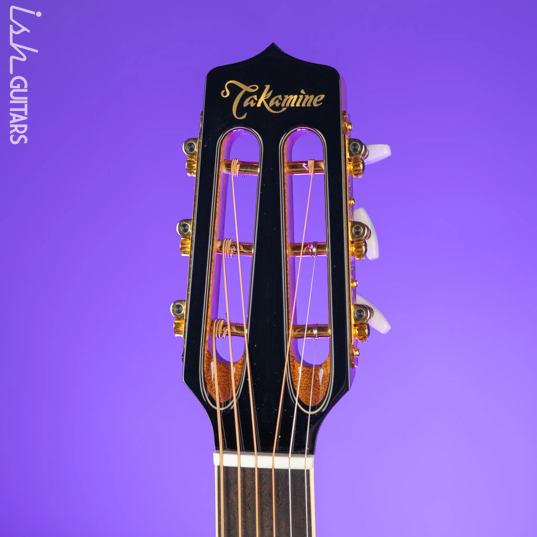 2023 Takamine CRN-TS1 Slope Shoulder Dreadnought Acoustic-Electric Guitar Natural - Image 6