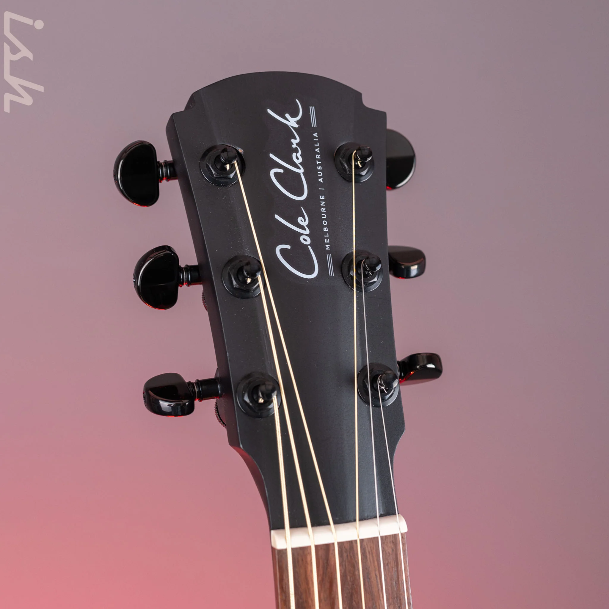 2024 Cole Clark True Hybrid TL2EC-BLBL-HSS Black Satin - Image 5