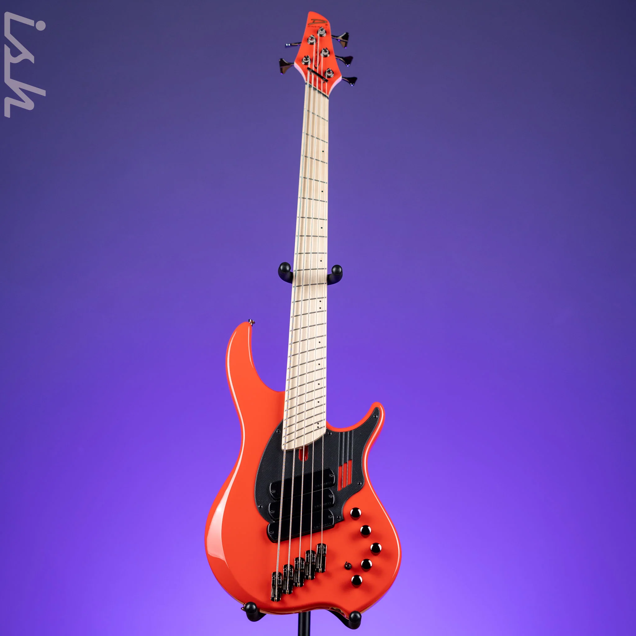 Dingwall NG-3 5-String Bass Guitar Fiesta Red - Image 2