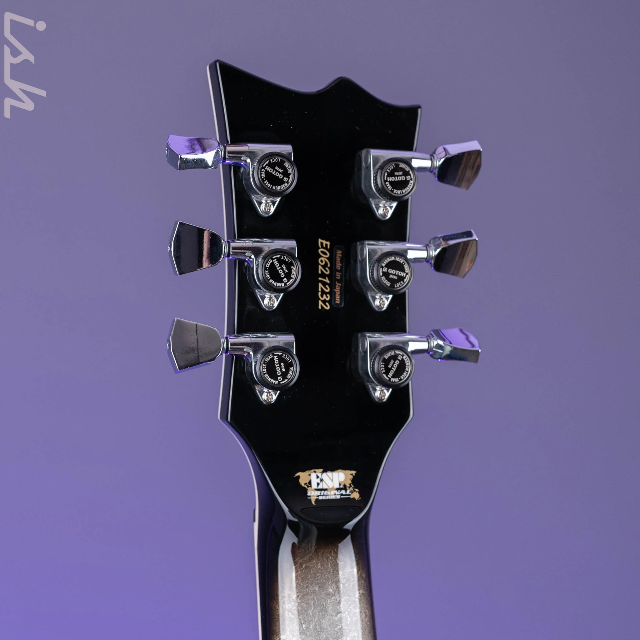 ESP Eclipse Custom Silver Liquid Metal Burst - Image 10