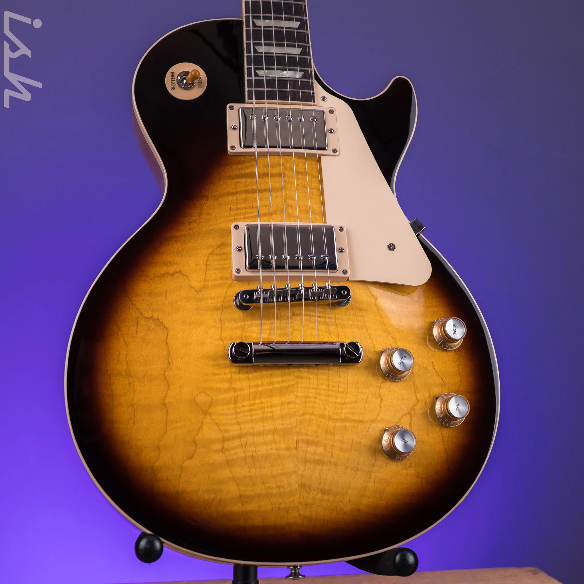 2024 Gibson Les Paul Standard '60s Custom Shop Top - Sugarbucker Pickups - Tobacco Burst