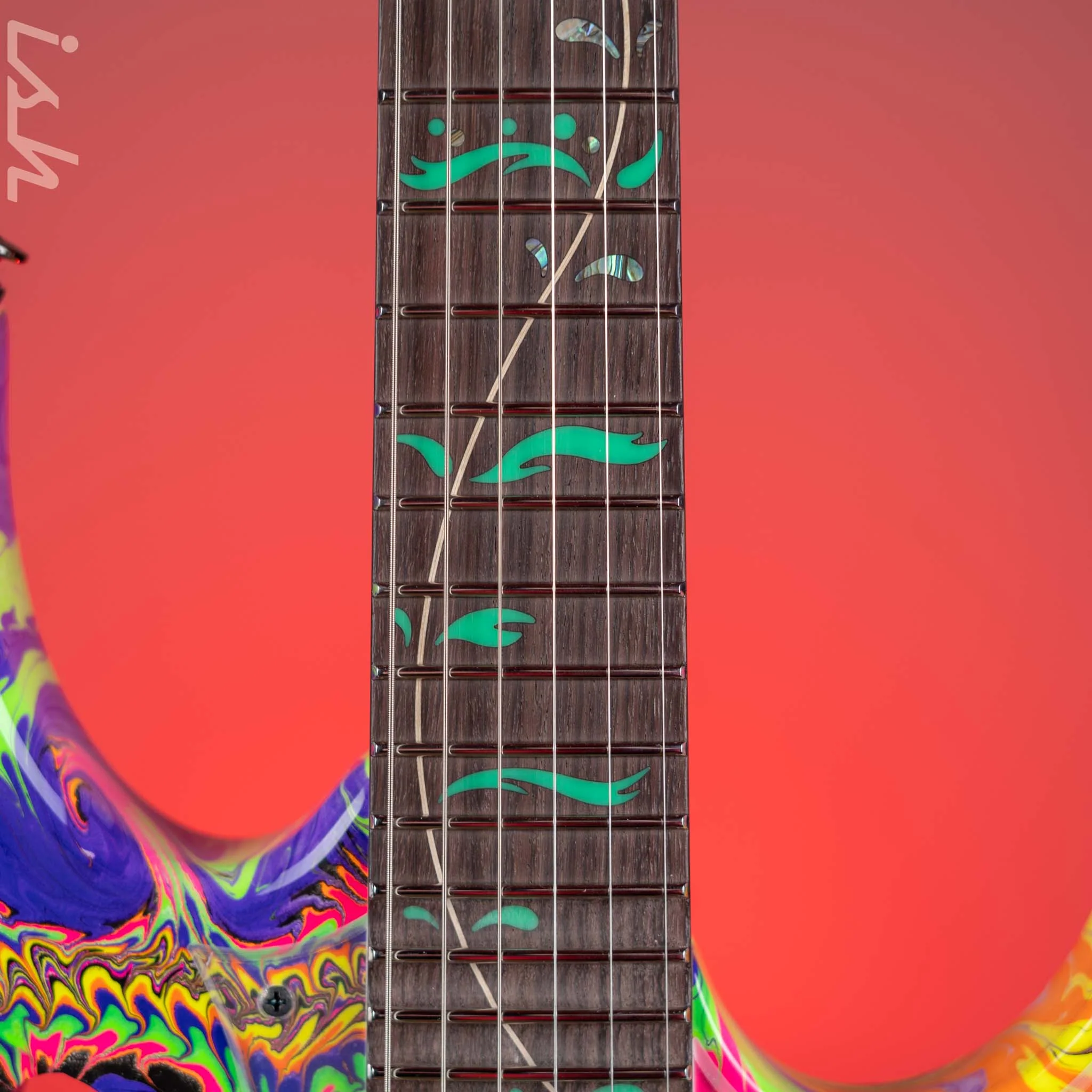2023 Ibanez Steve Vai Signature PIA77BON Brilliance of Now - Image 7