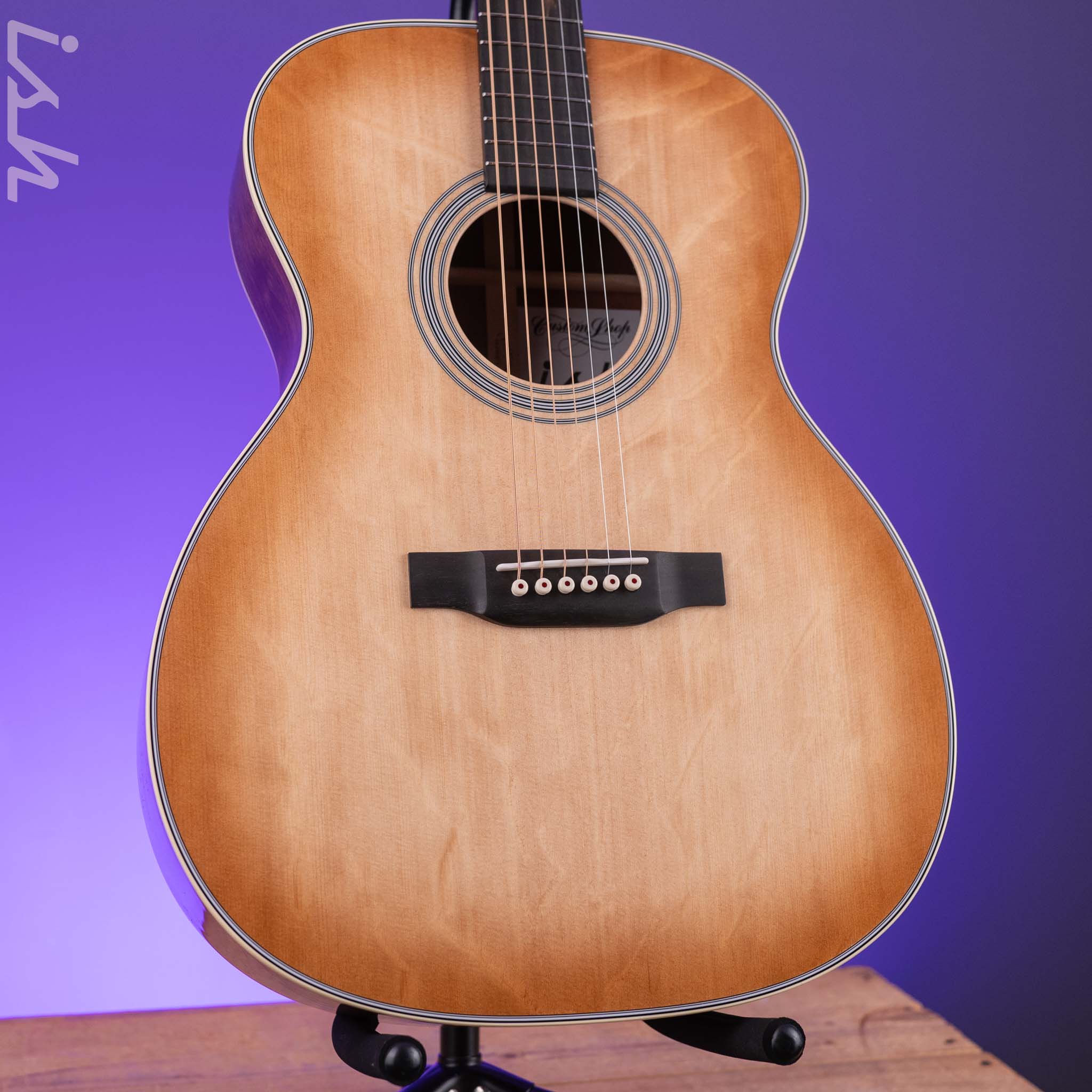 2024 Martin Custom Shop 000-28 Style Spruce and Quilted Bubinga - Image 2