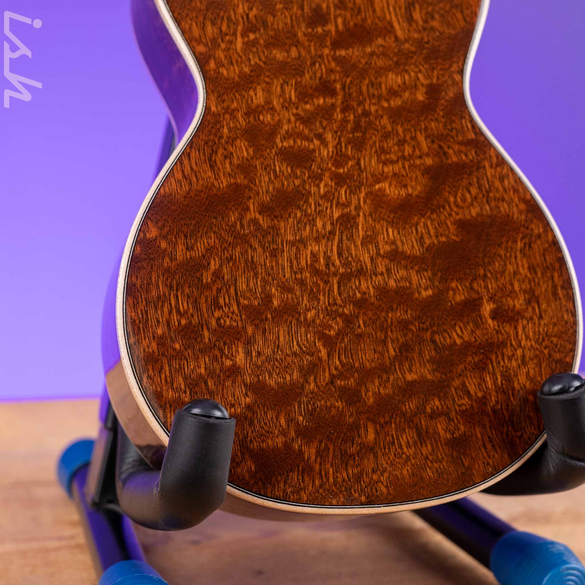 2024 Martin Custom Shop Soprano Ukulele Natural Quilted Sapele - Image 11