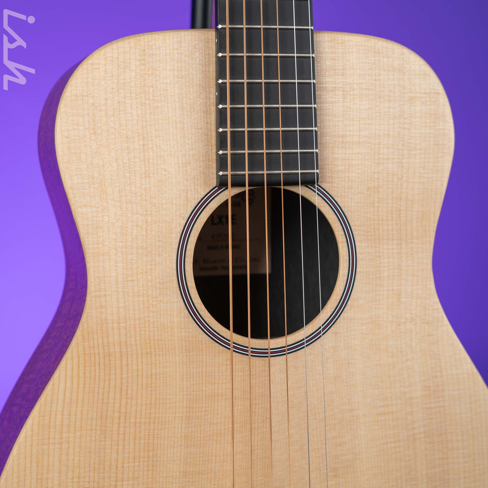 2024 Martin LX1E Little Martin Acoustic-Electric Guitar - Image 3