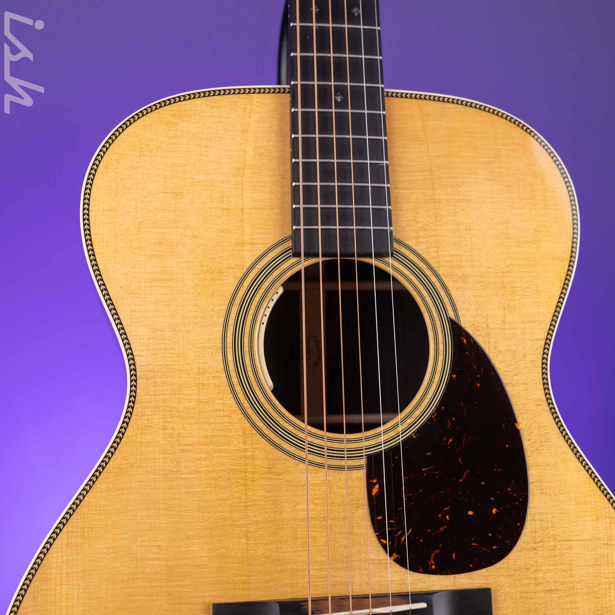 2024 Martin OM-28E Acoustic-Electric Guitar - LR Baggs Anthem - Image 3