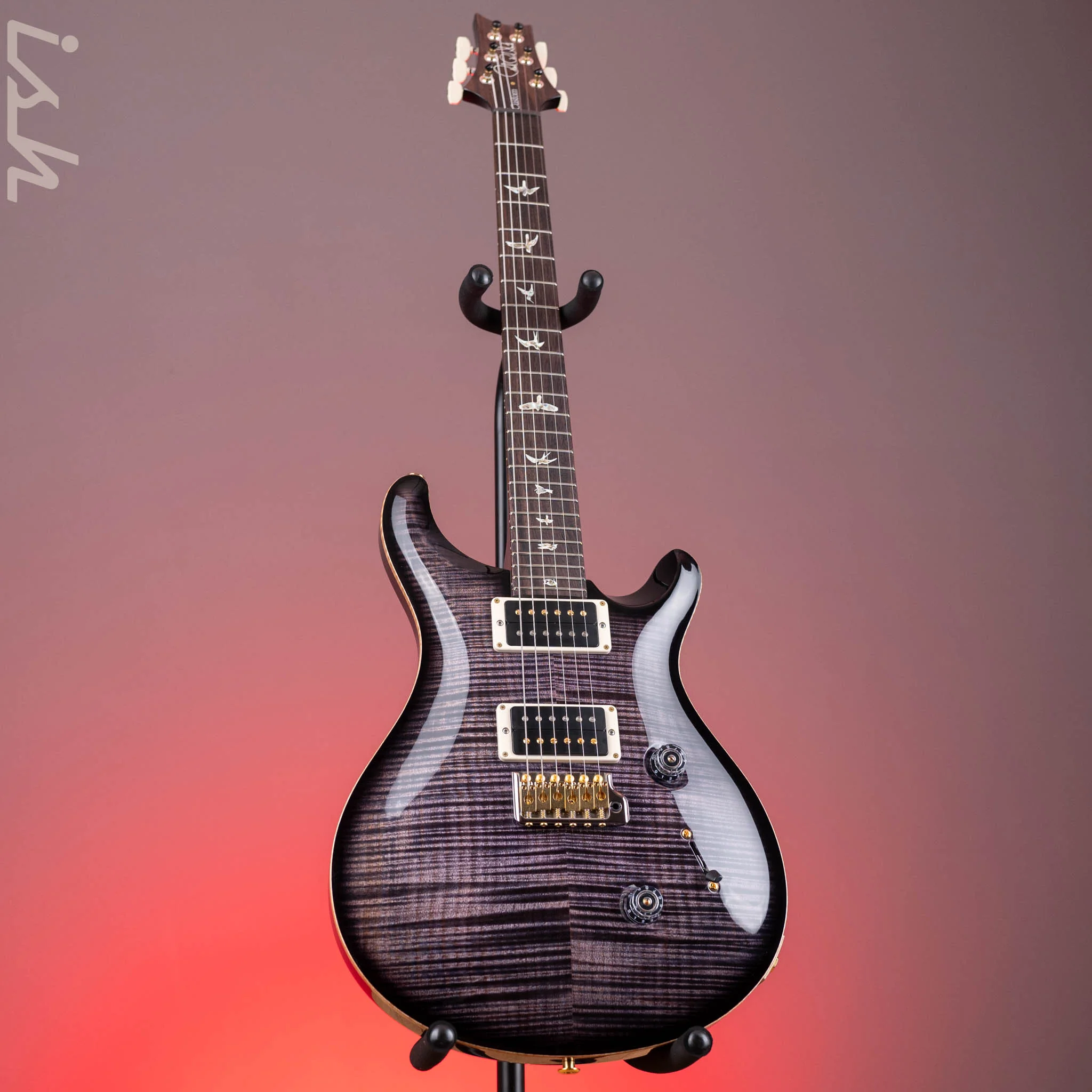 2024 PRS Custom 24 10-Top Electric Guitar Purple Mist - Image 2