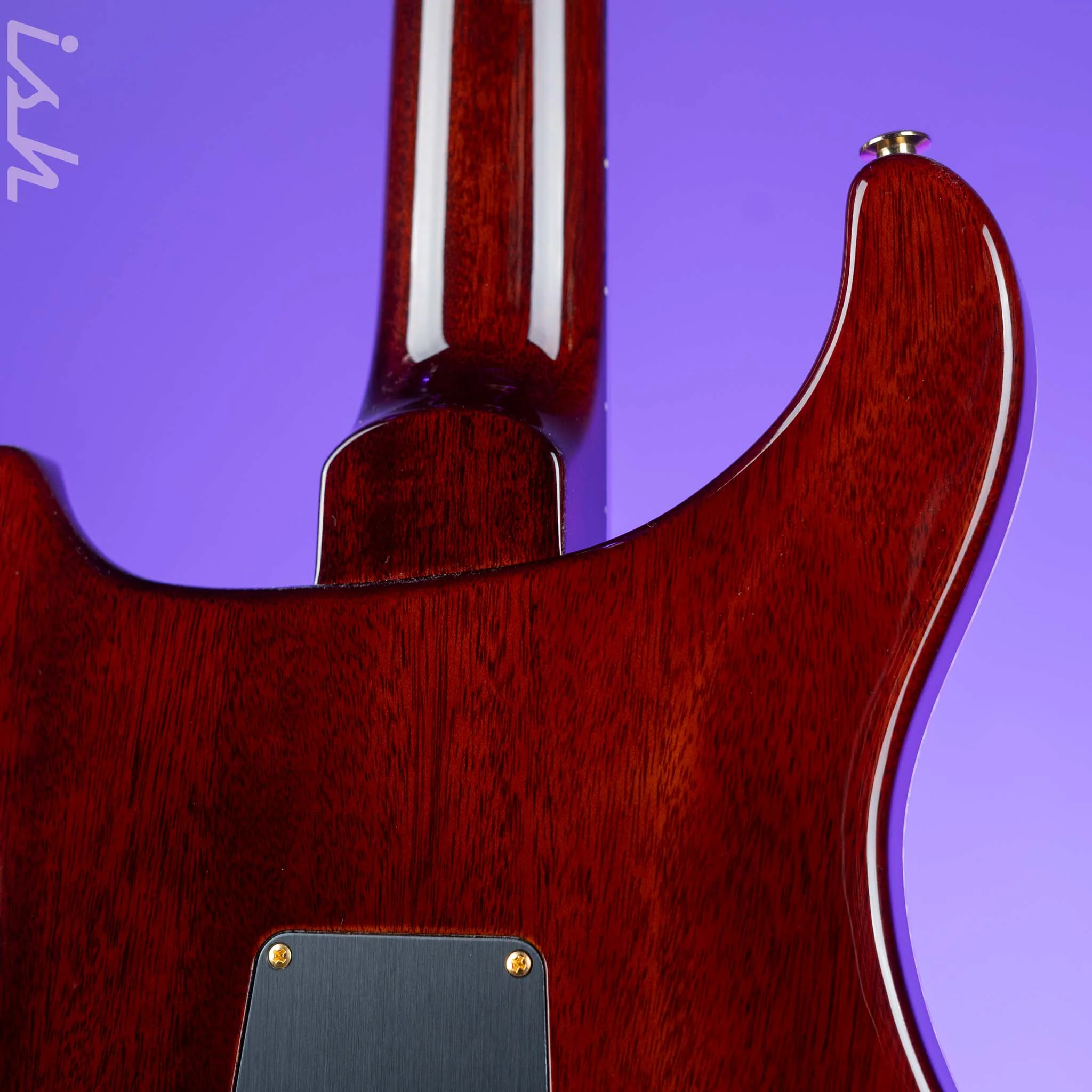 2024 PRS Custom 24 Electric Guitar 10-Top One-Piece Orange Tiger - Image 8