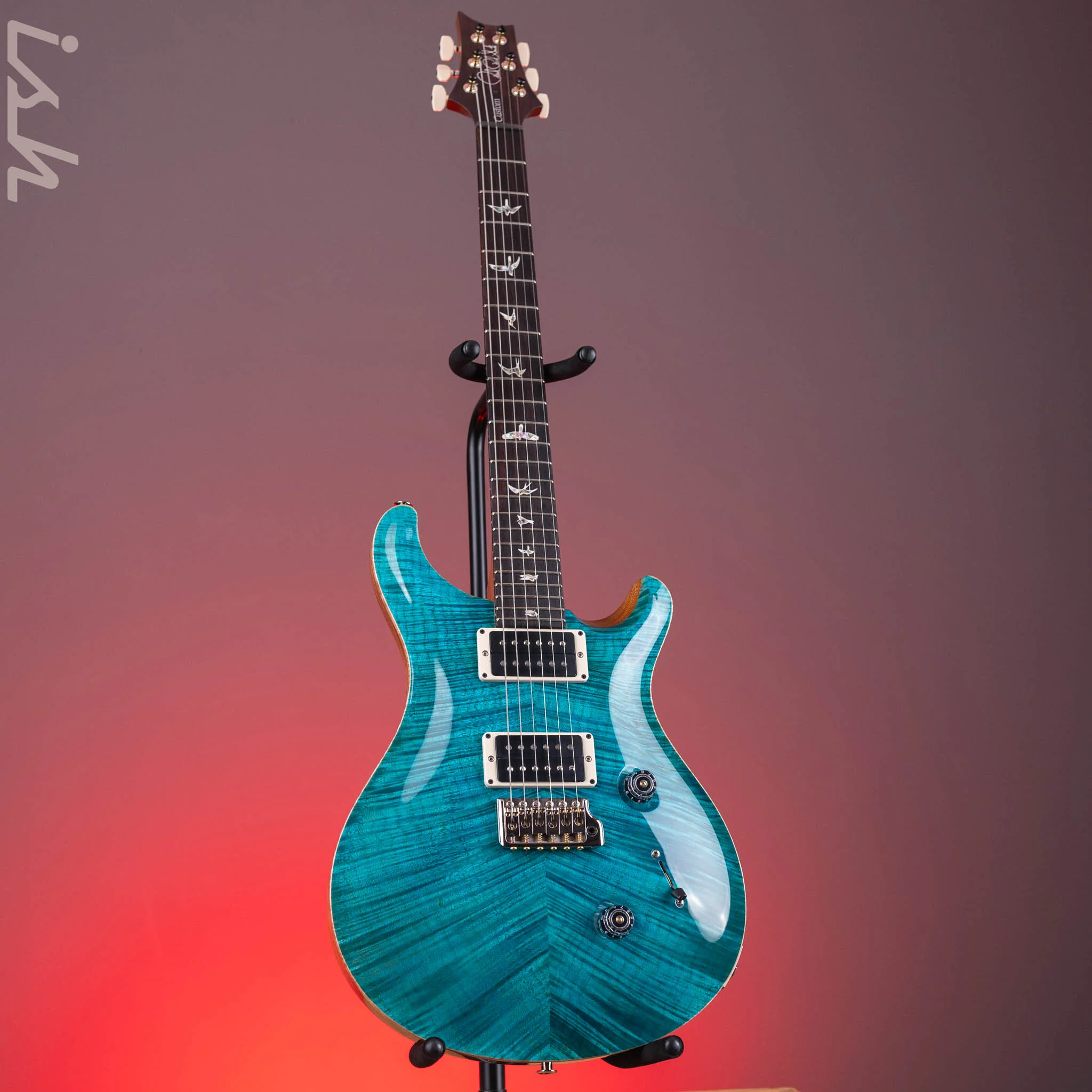 2024 PRS Custom 24 Electric Guitar Carrol Blue - Image 2
