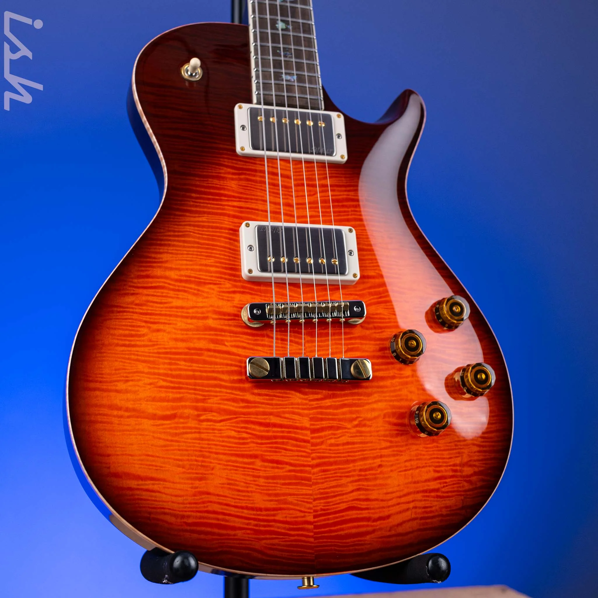 2024 PRS McCarty 594 Singlecut 10-Top Electric Guitar Custom Color Tobacco Sunburst - Ziricote Fretboard
