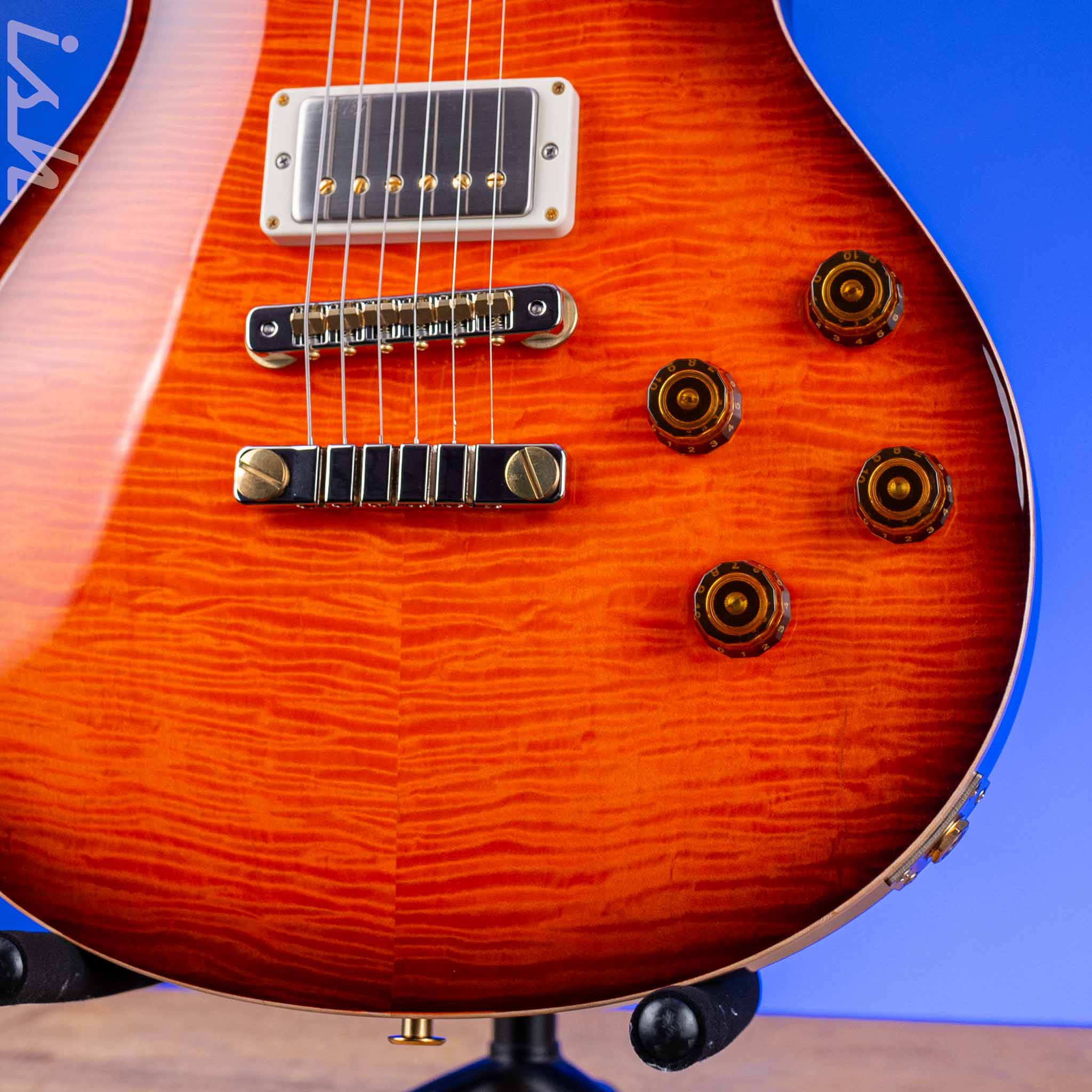 2024 PRS McCarty 594 Singlecut 10-Top Electric Guitar Custom Color Tobacco Sunburst - Ziricote Fretboard - Image 4