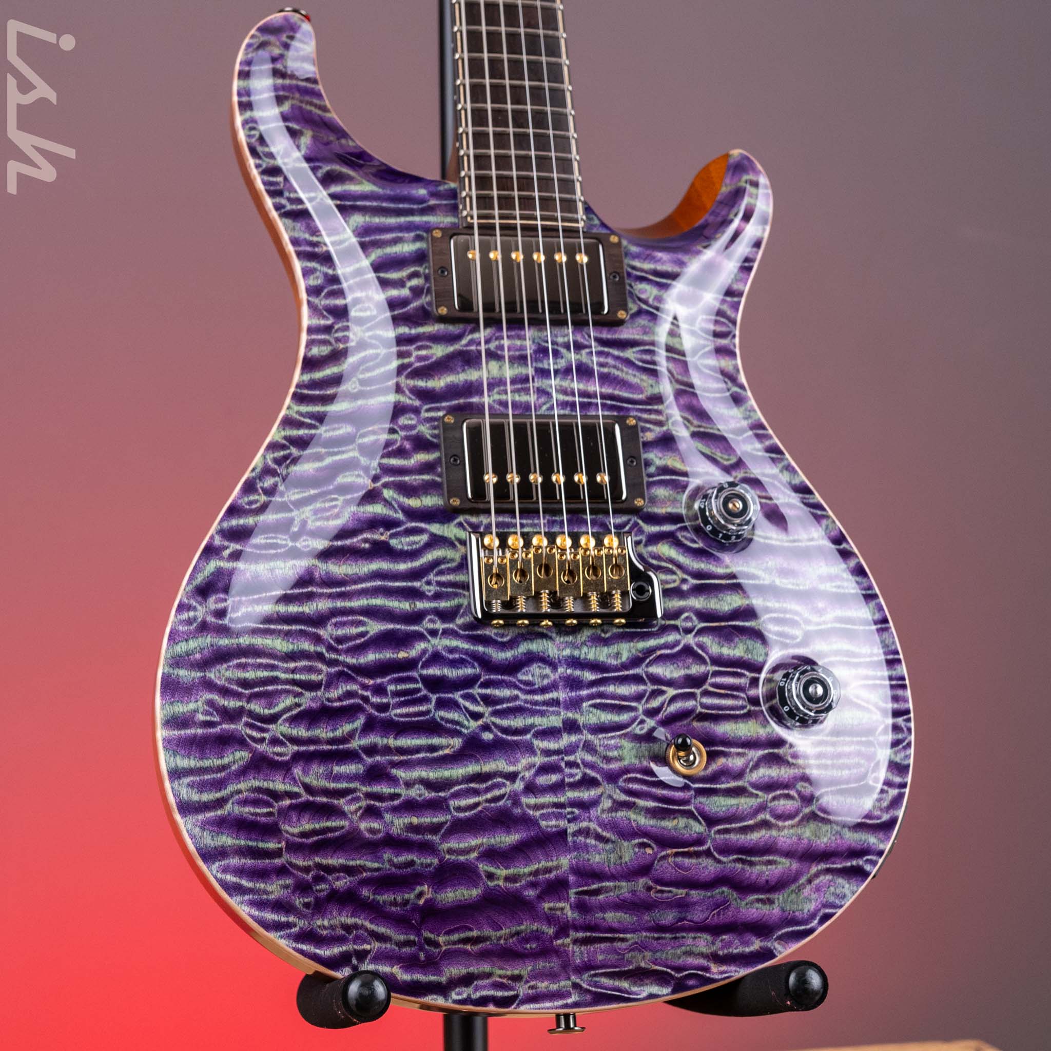2024 PRS Private Stock Owls in Flight Custom 24 Retro Sour Grapes Brazilian Rosewood