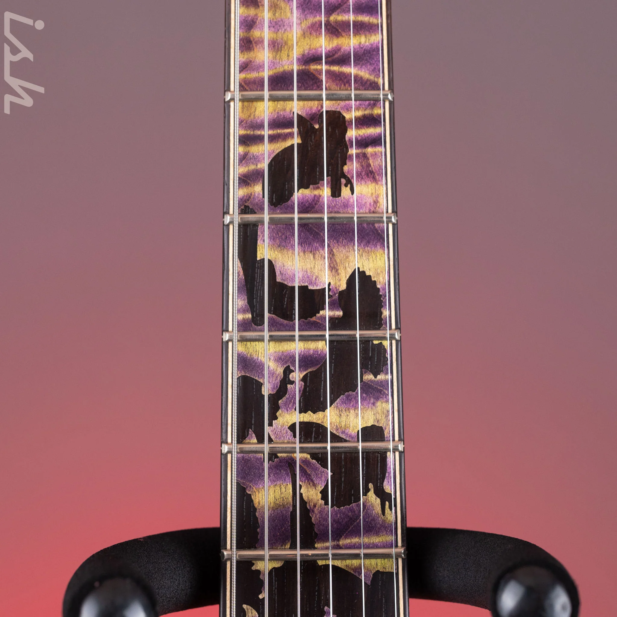 2024 PRS Private Stock Owls in Flight Custom 24 Retro Sour Grapes Brazilian Rosewood - Image 8