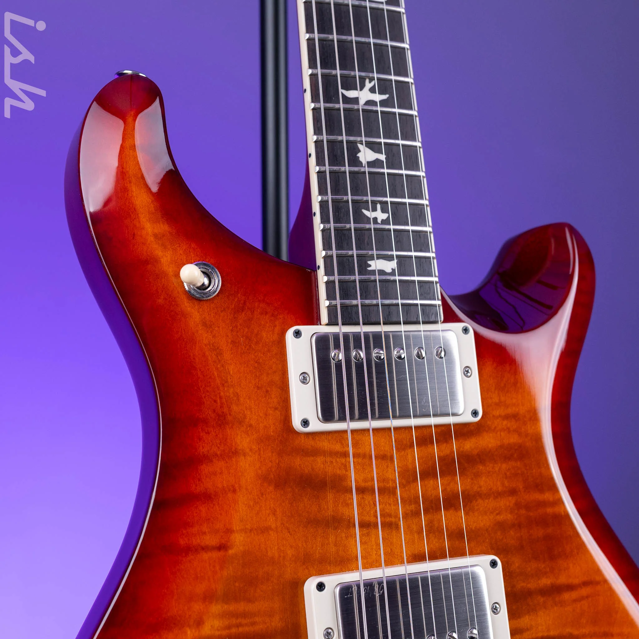 2024 PRS S2 McCarty 594 Cherry Sunburst - Image 4