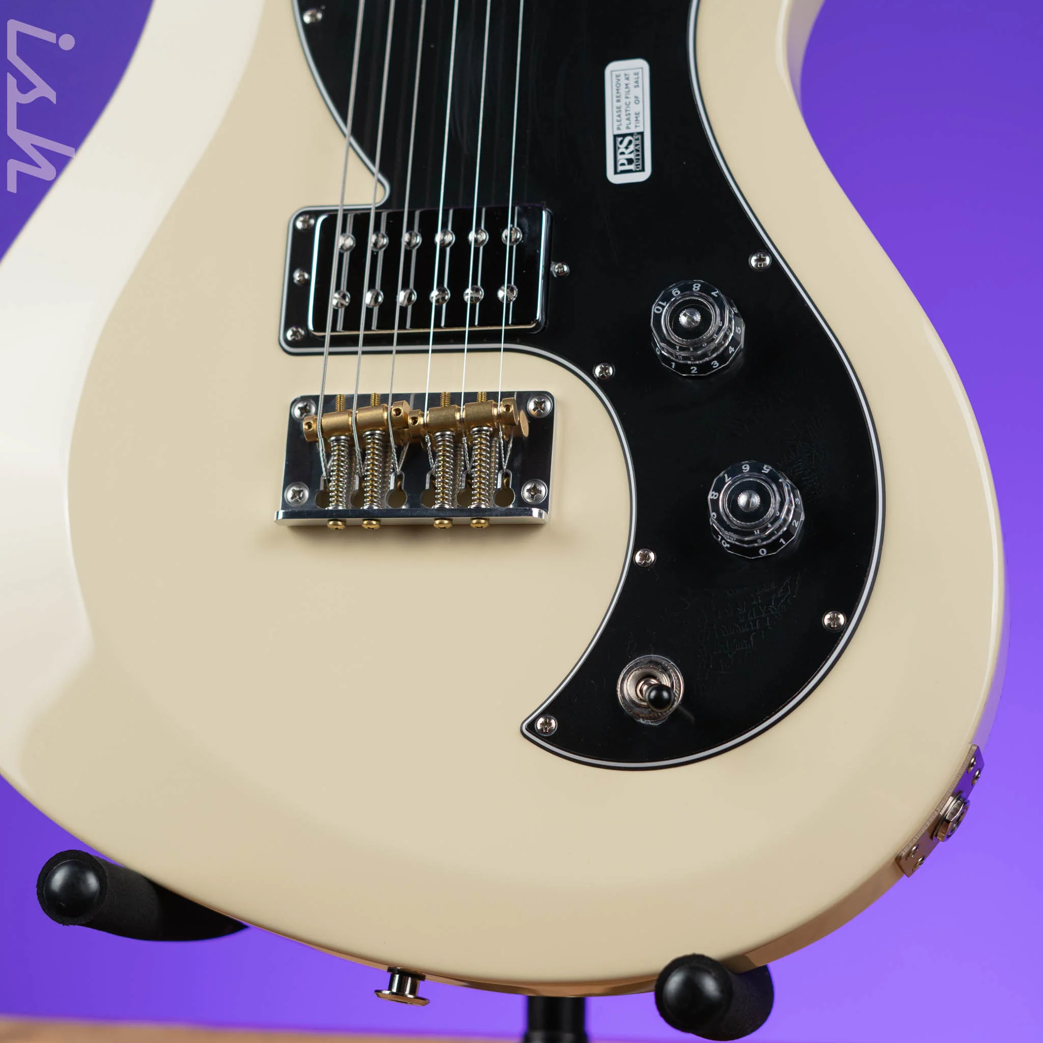 2024 PRS S2 Vela Electric Guitar Antique White - Image 4