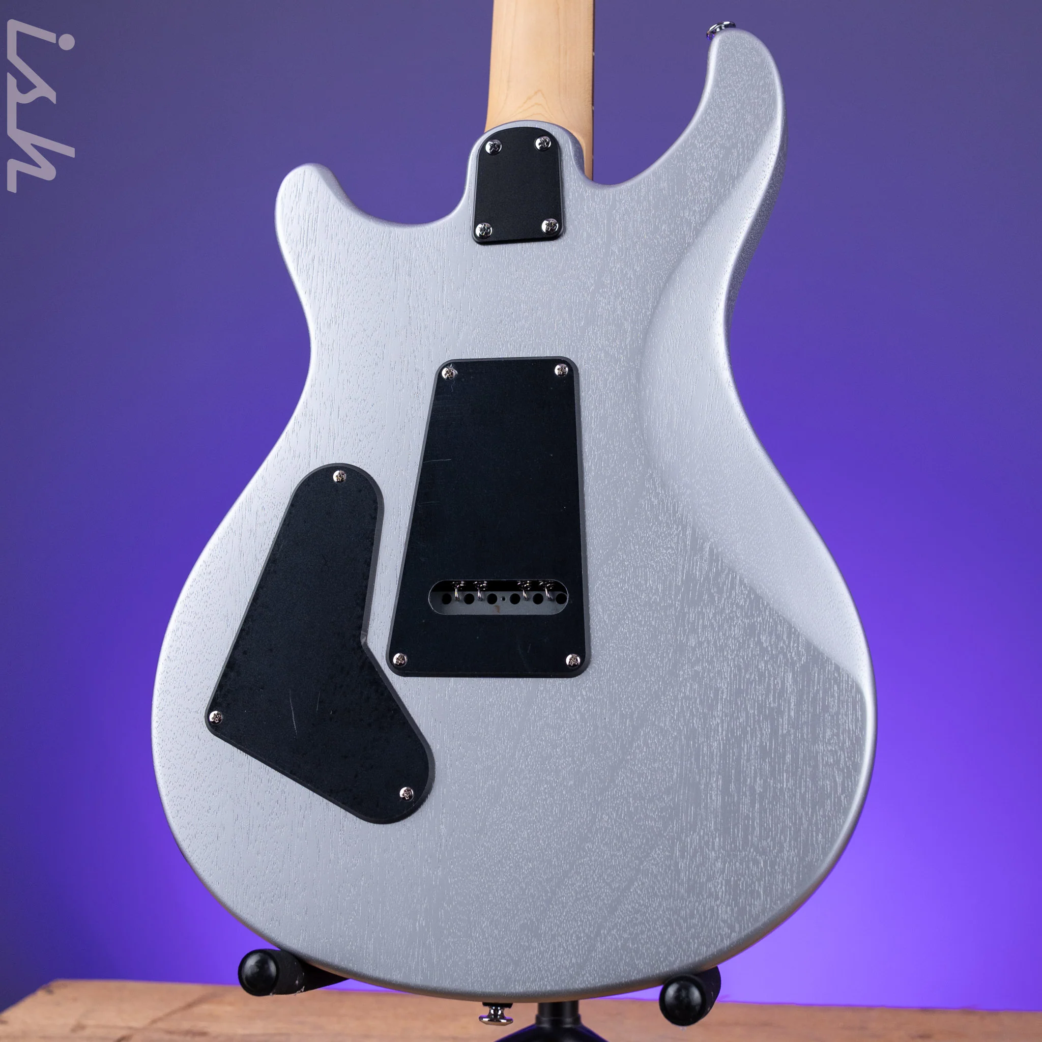 2024 PRS SE CE 24 Standard Satin Electric Guitar Metallic Silver Satin - Image 7