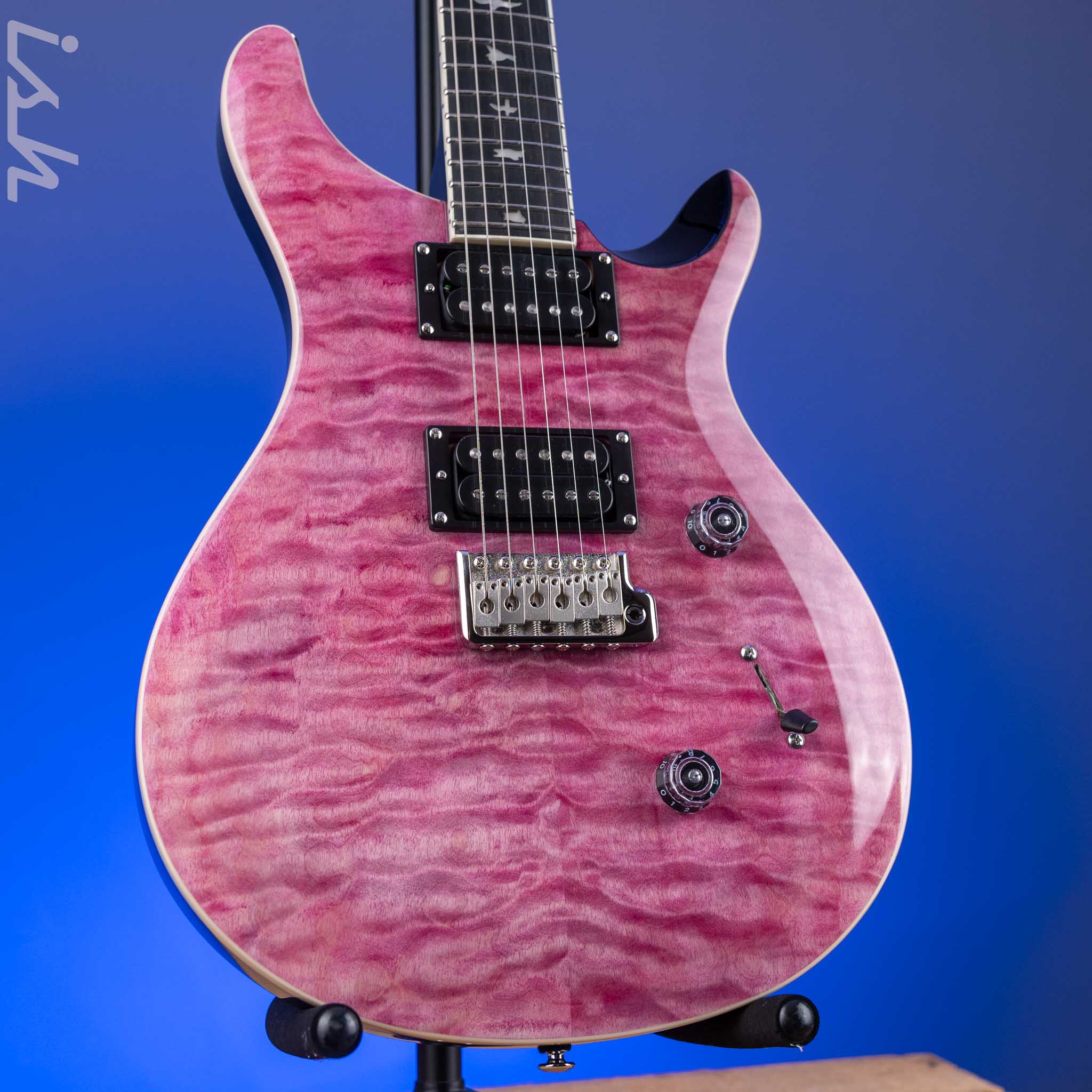 PRS SE Custom 24 Quilt Electric Guitar Violet