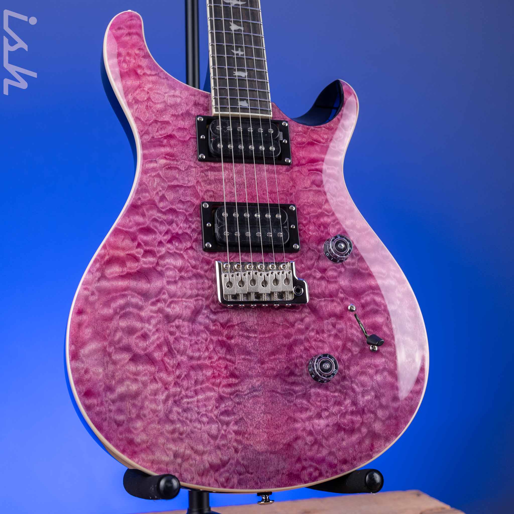 2024 PRS SE Custom 24 Quilt Electric Guitar Violet