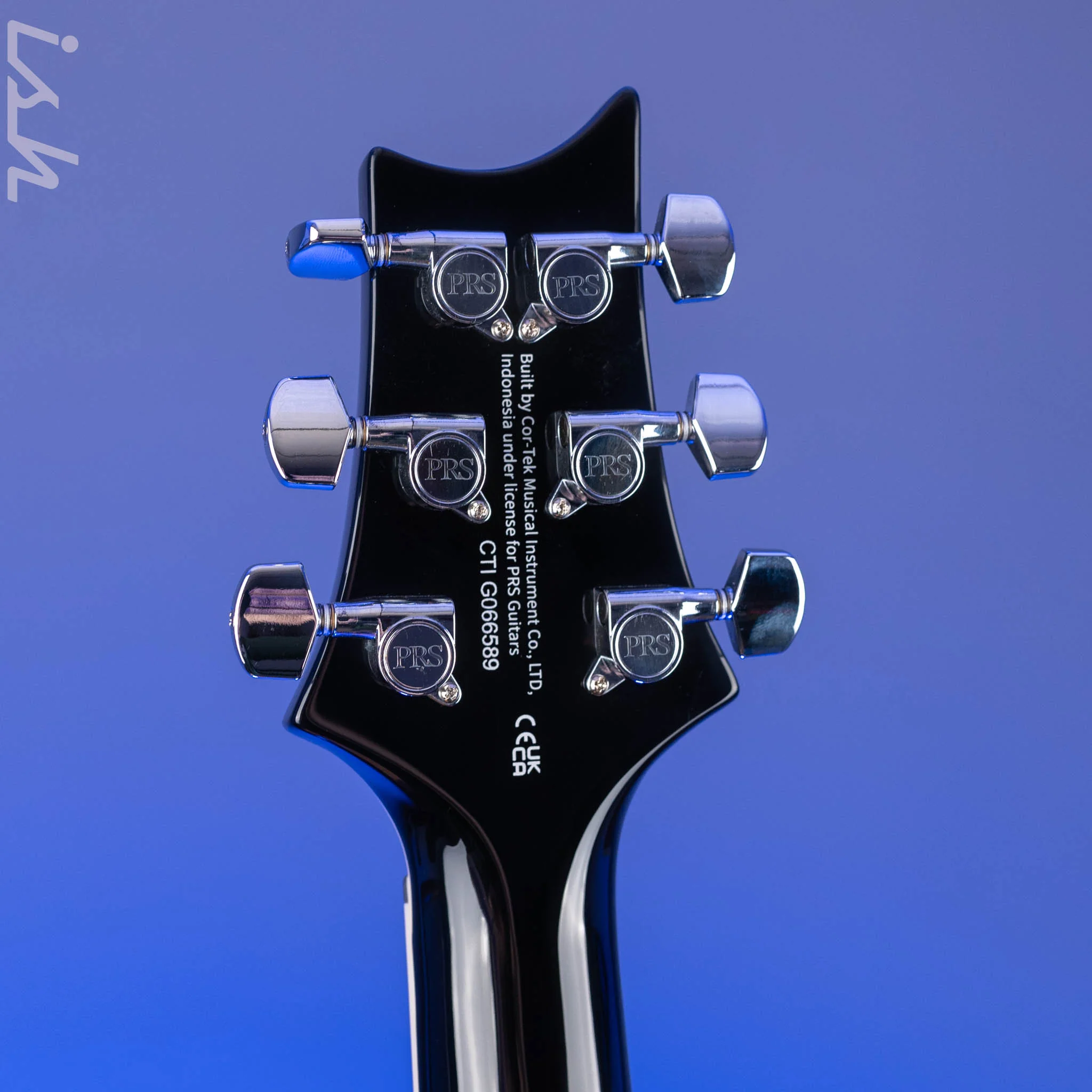 2024 PRS SE Custom 24 Quilt Electric Guitar Violet - Image 10