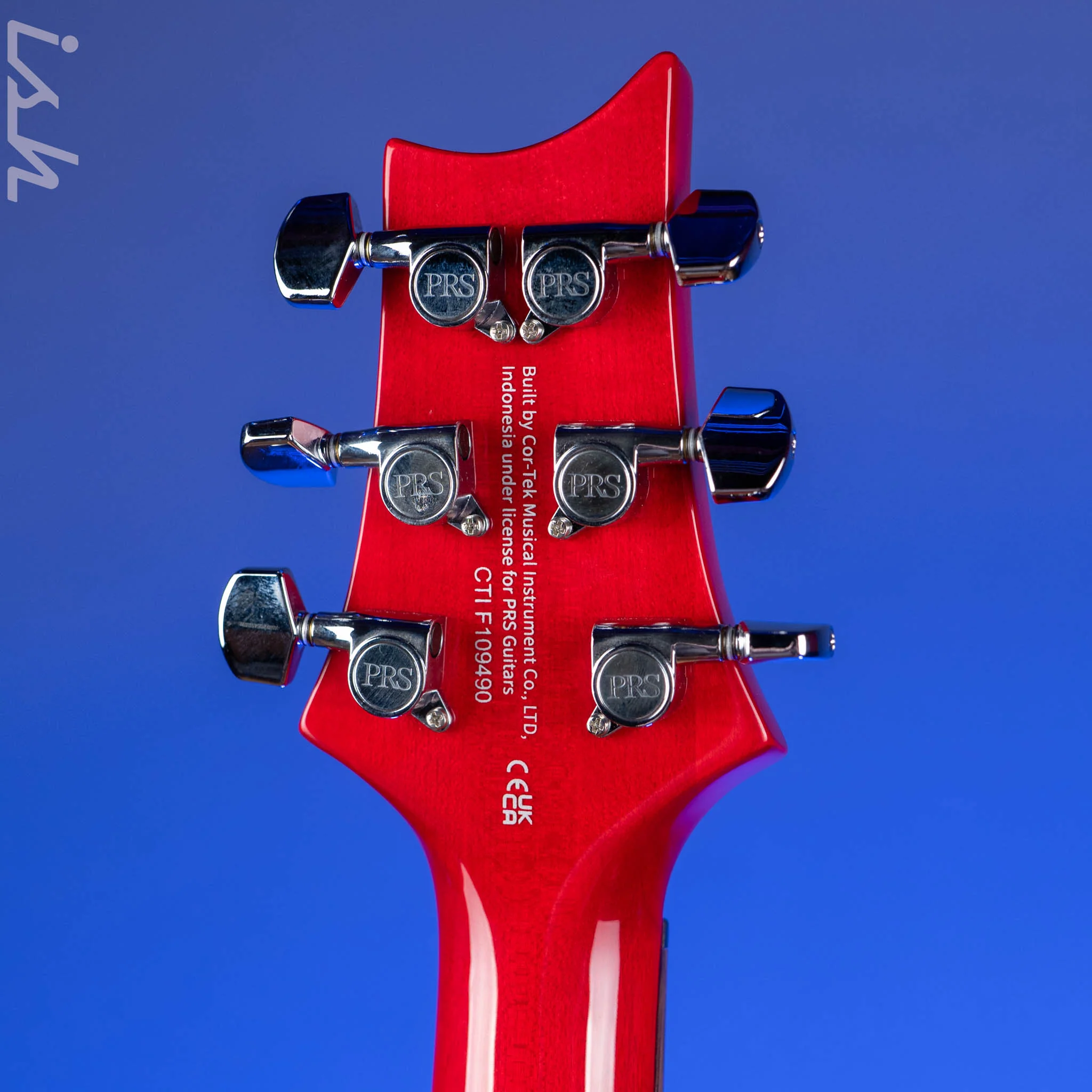 PRS SE Custom 24 Electric Guitar Ruby - Image 10
