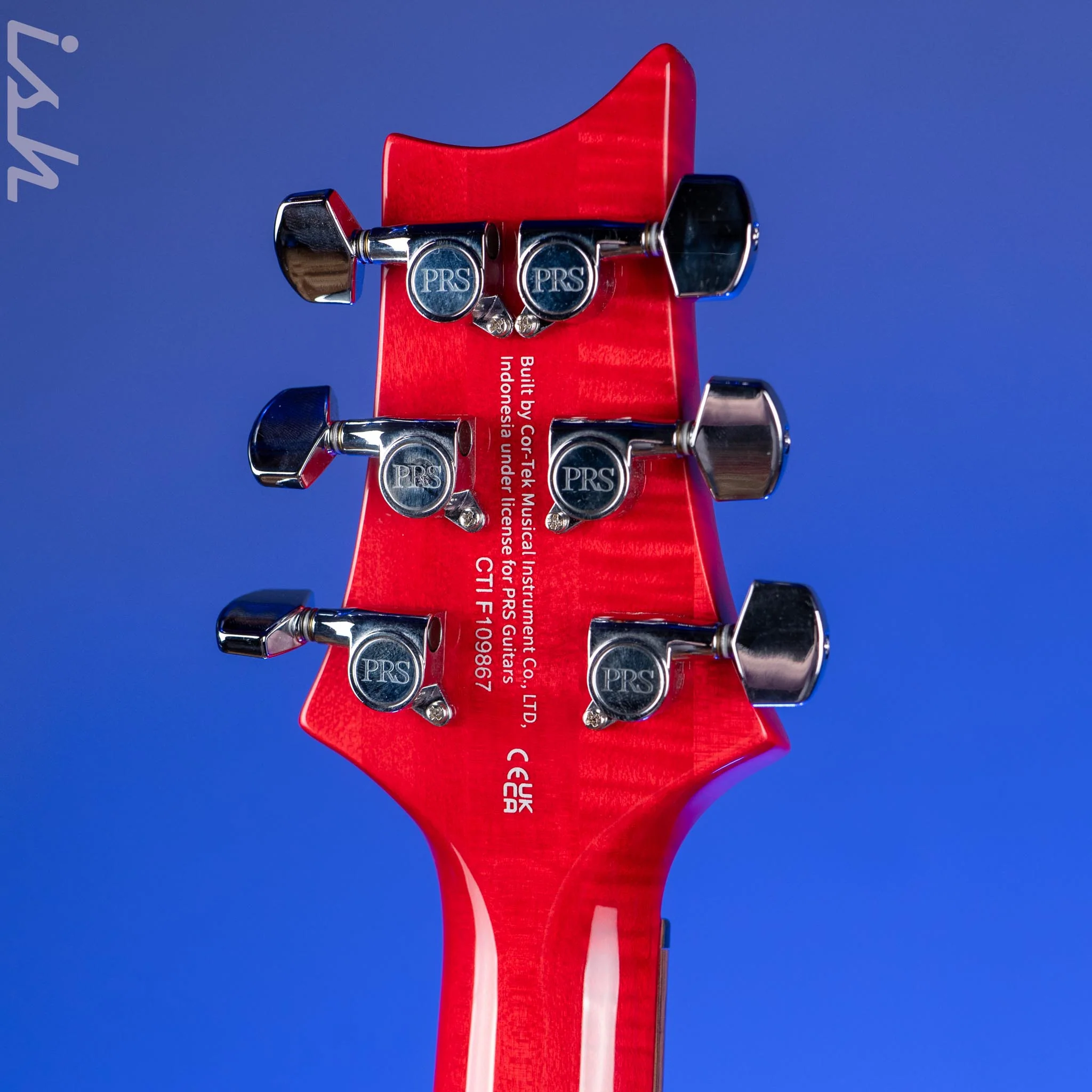 PRS SE Custom 24 Electric Guitar Ruby - Image 10