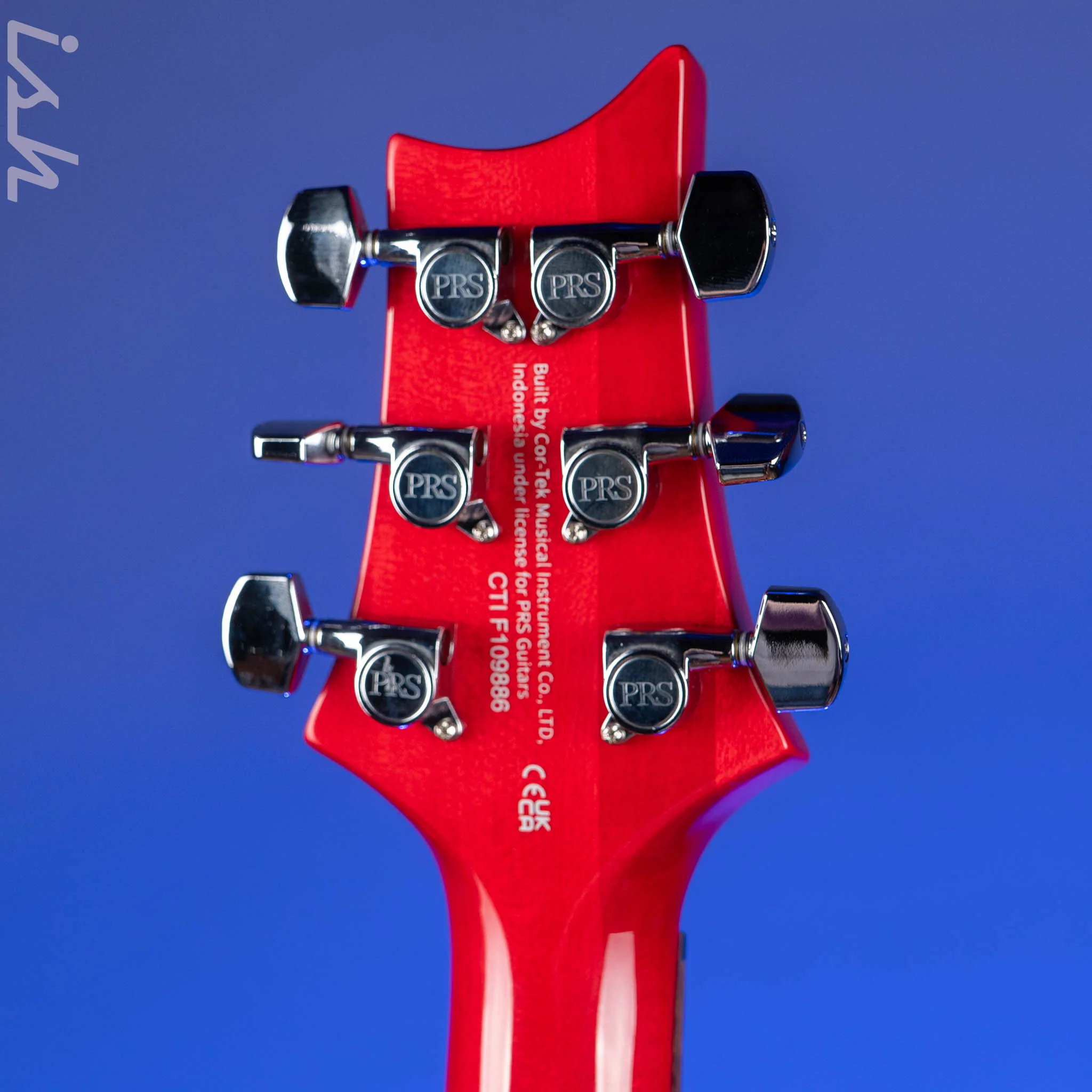 PRS SE Custom 24 Electric Guitar Ruby Demo - Image 10